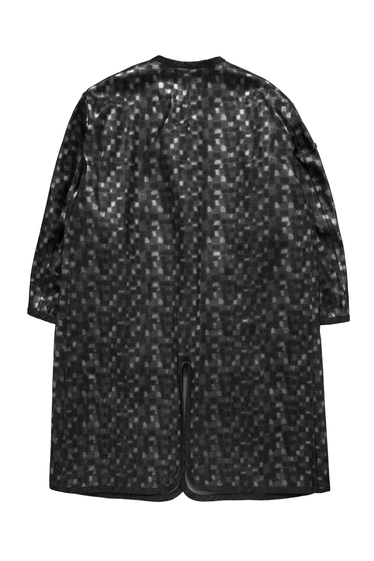 Cdg Homme Plus Denim Mixed Fabric Coat Indigo - 5