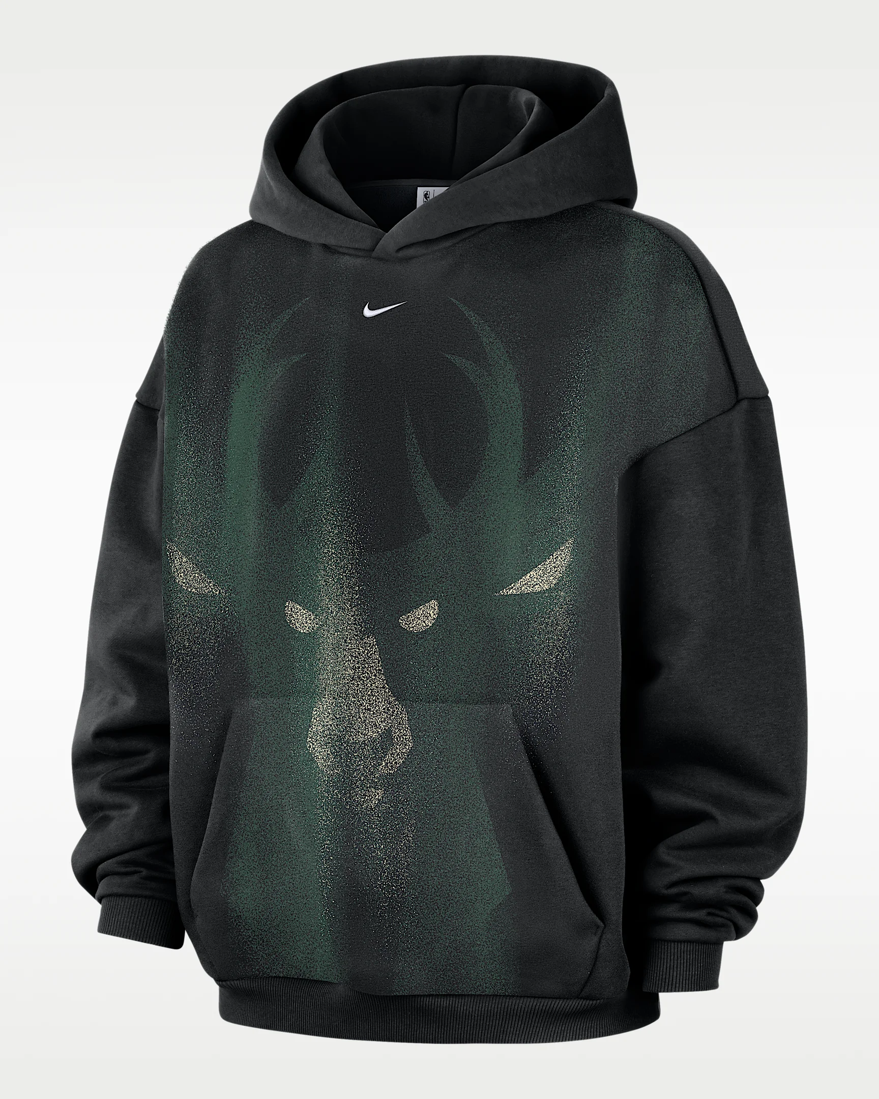 Milwaukee Bucks Standard Issue Men's Fleece Basketball Hoodie - 1