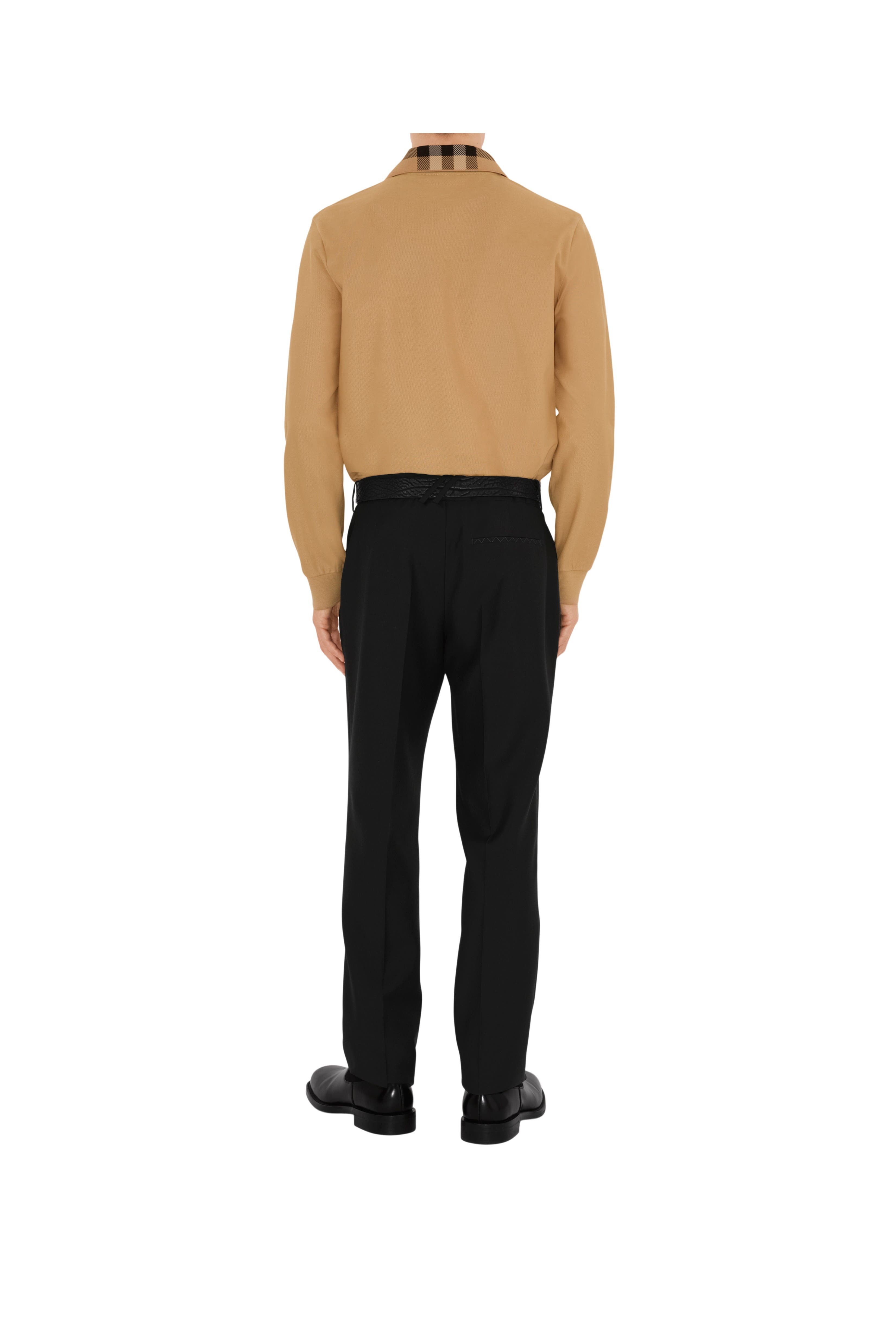 burberry Cotton Polo Shirt in Archive Beige at Nordstrom - 4