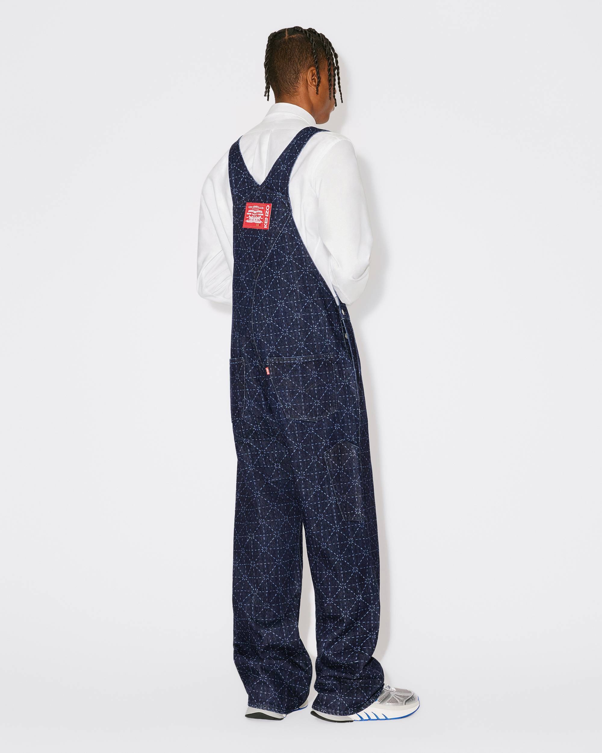 【送料&関税込】Kenzo Cotton Dungarees KENZO KIDS - Teen Dark Blue Denim KOTORA Dungarees
