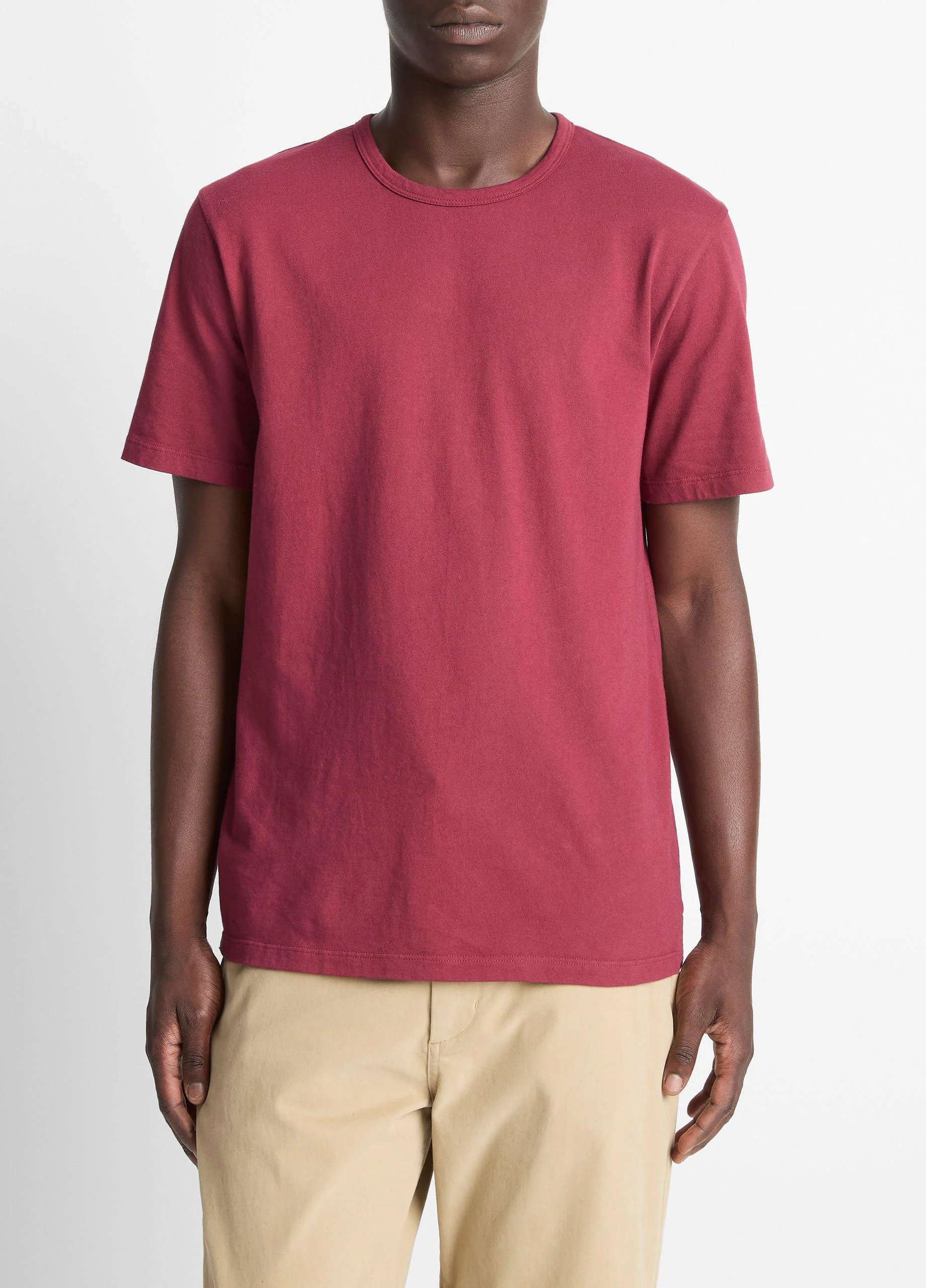 Garment Dye Cotton T-Shirt - 1