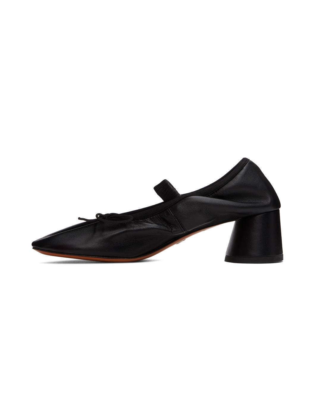Black Glove Mary Jane Heels - 3
