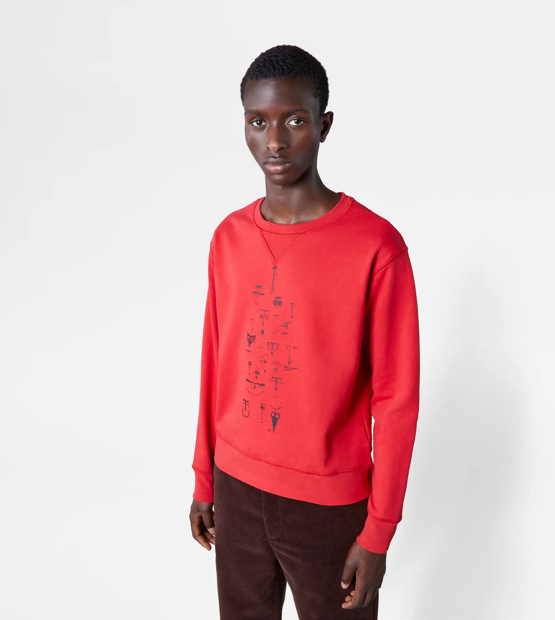 SWEATSHIRT - RED - 6