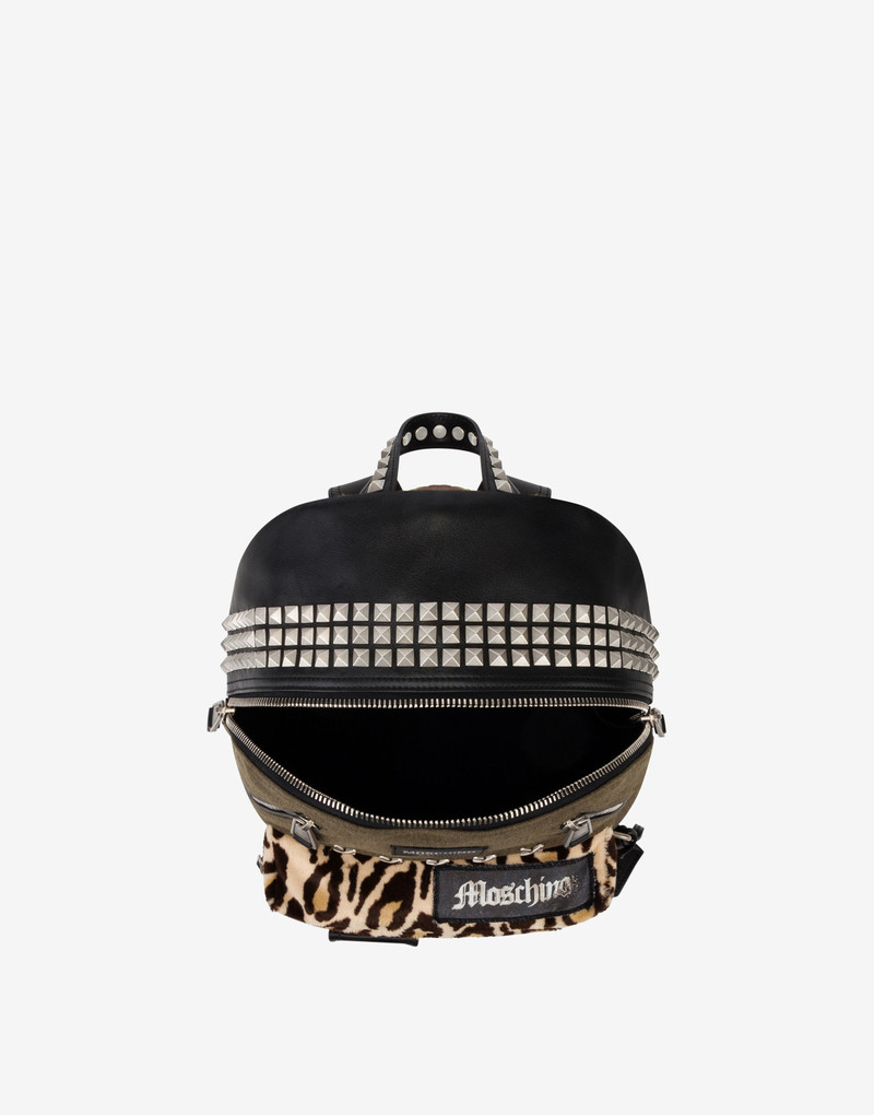 MILITARY PATCHWORK BACKPACK 3