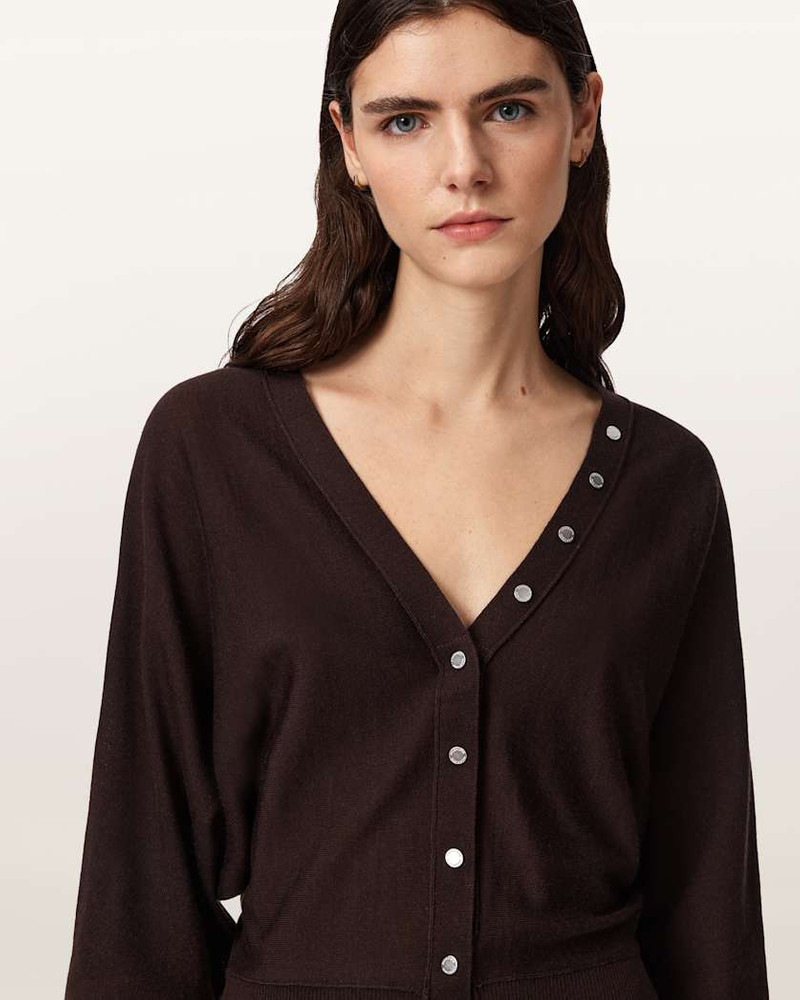 HONOR V-NECK MERINO CARDIGAN 4