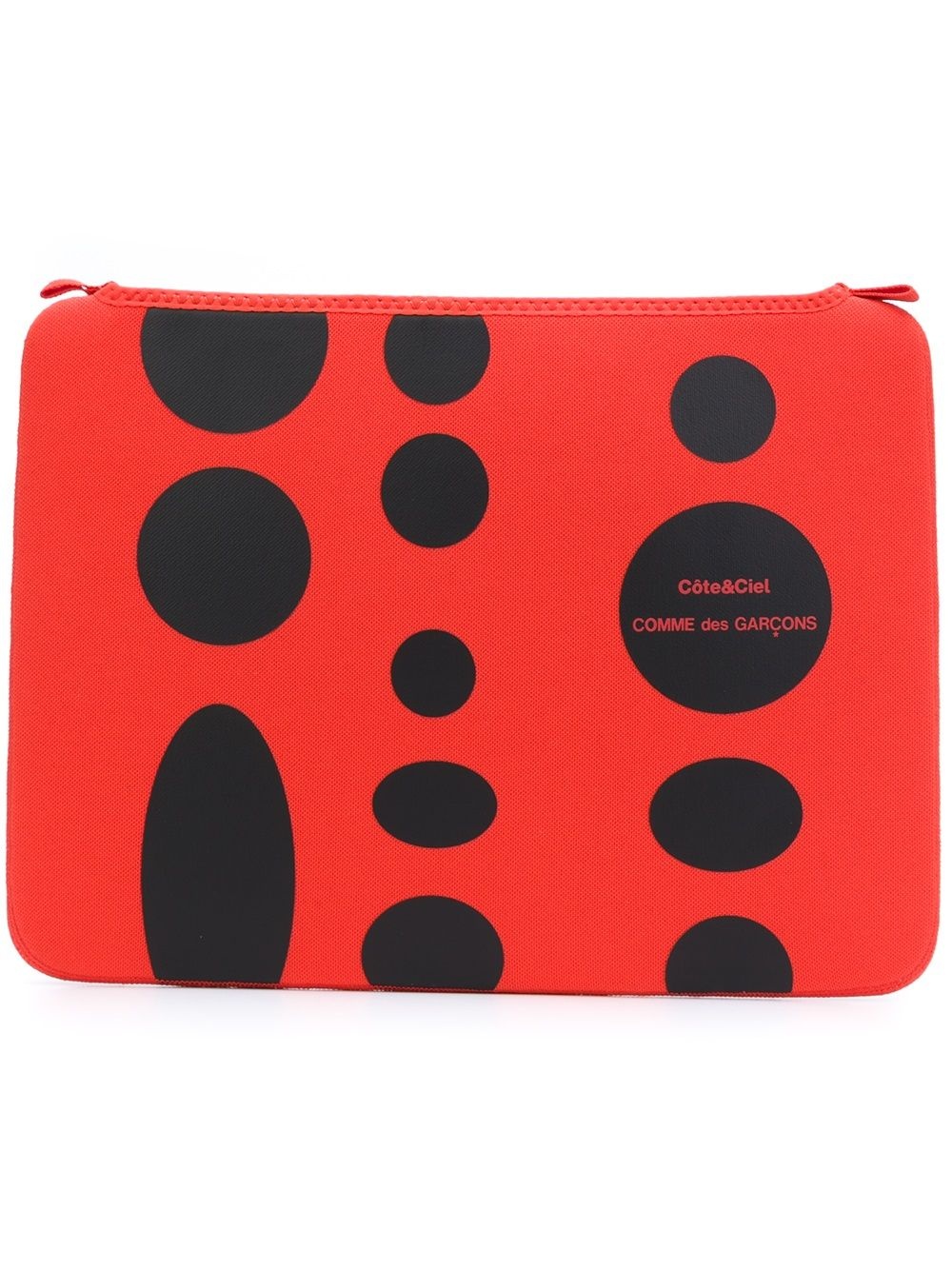 polka dot laptop pouch - 1