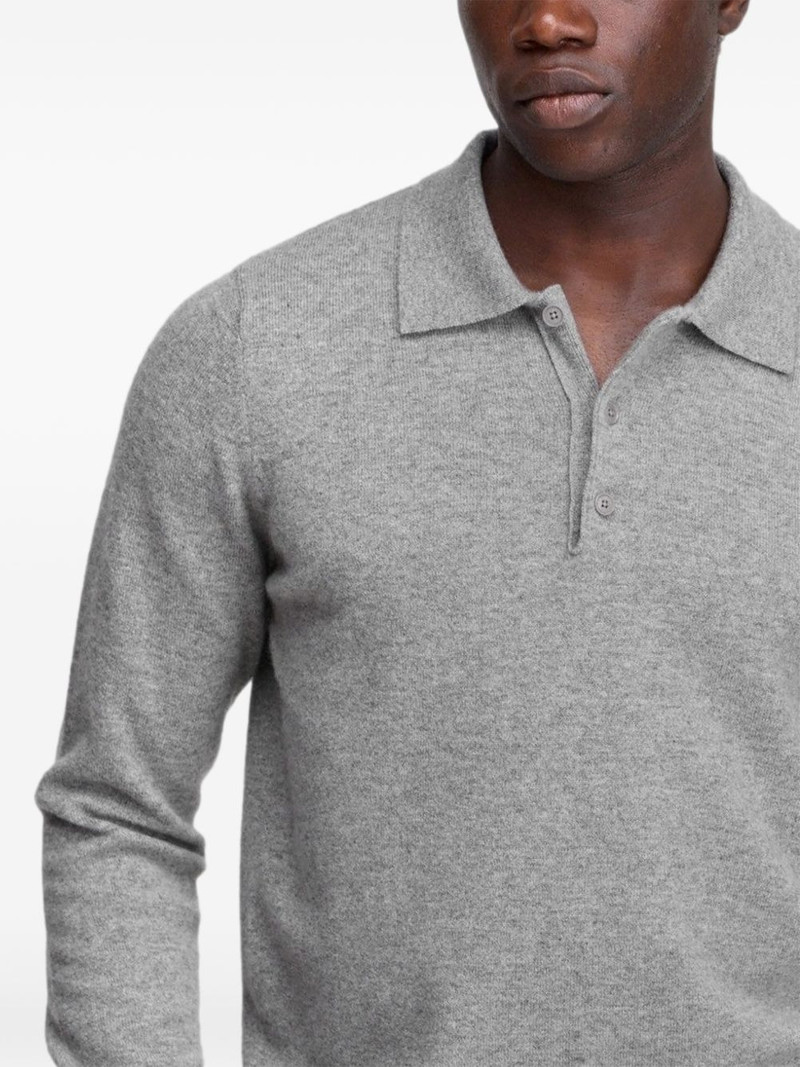 extreme cashmere n°223 Be For long-sleeve polo shirt outlook