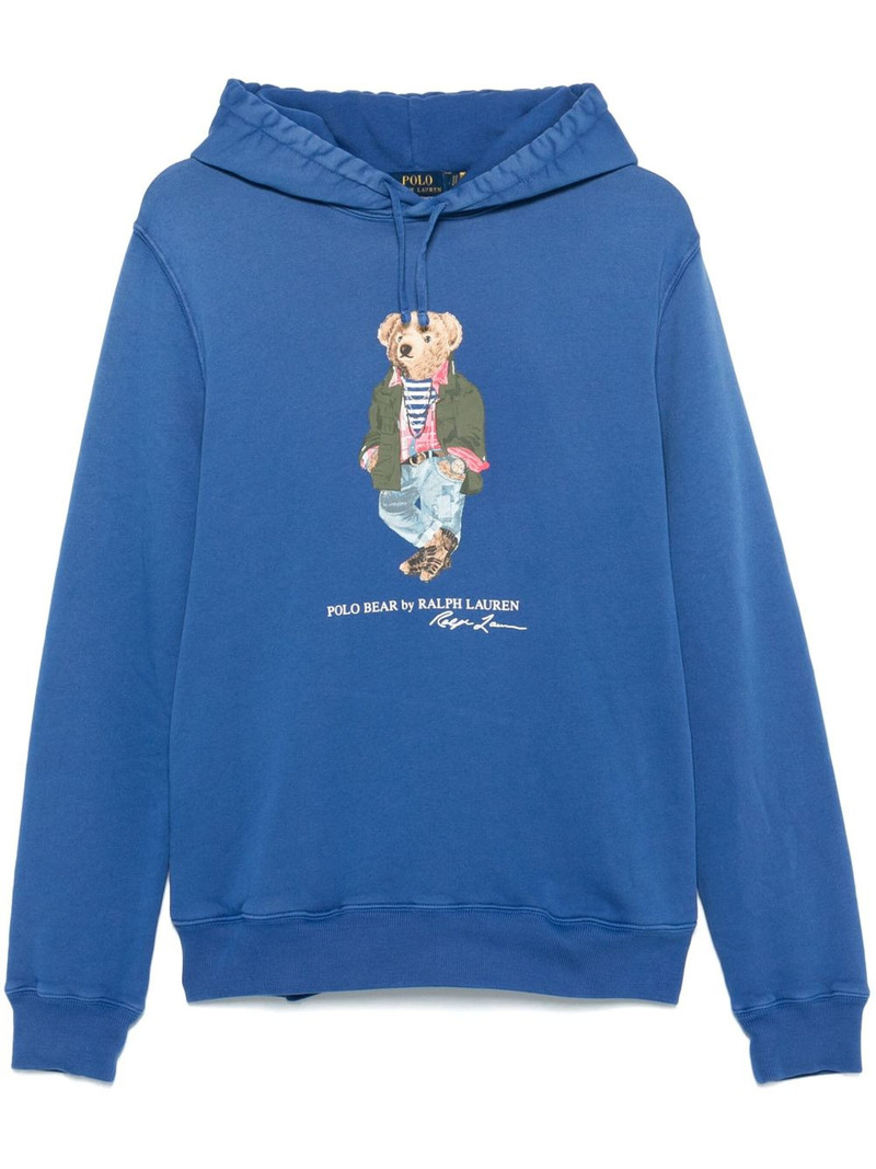 Polo Bear-print hoodie 1