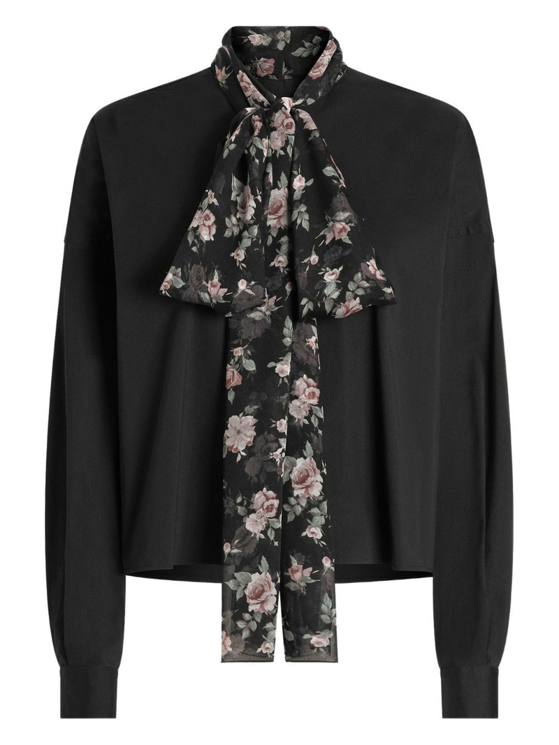 floral scarf top 1