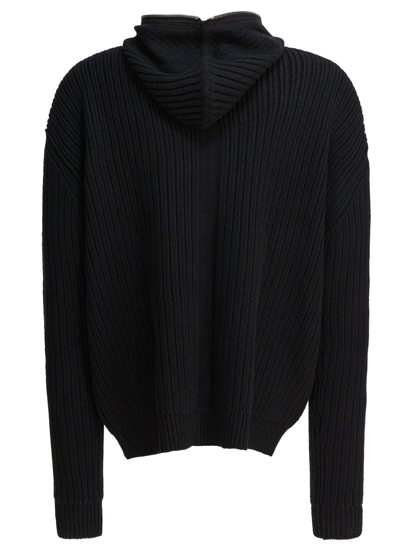 Rick Owens Wool Zipper Cardigan - 2