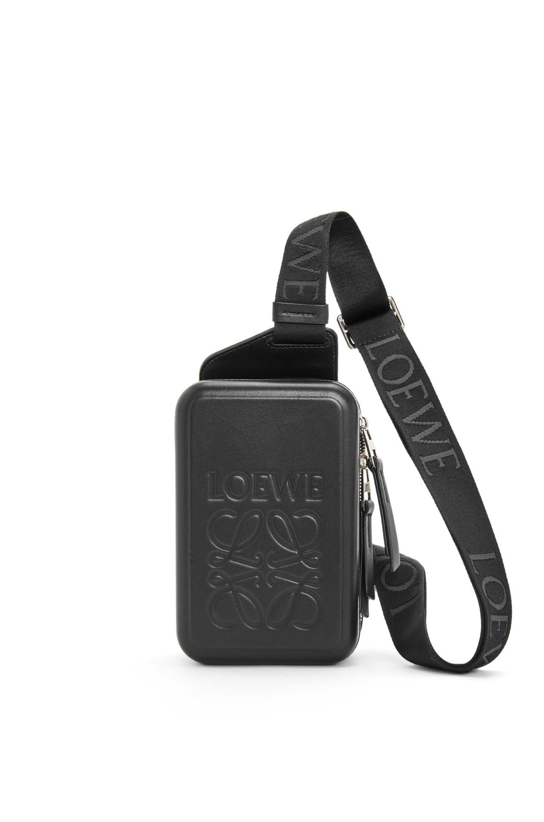 LOEWE Ｍolded Sling in smooth calfskin Molded Sling in smooth calfskin Grey - LOEWE