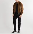 Suede Bomber Jacket - 7