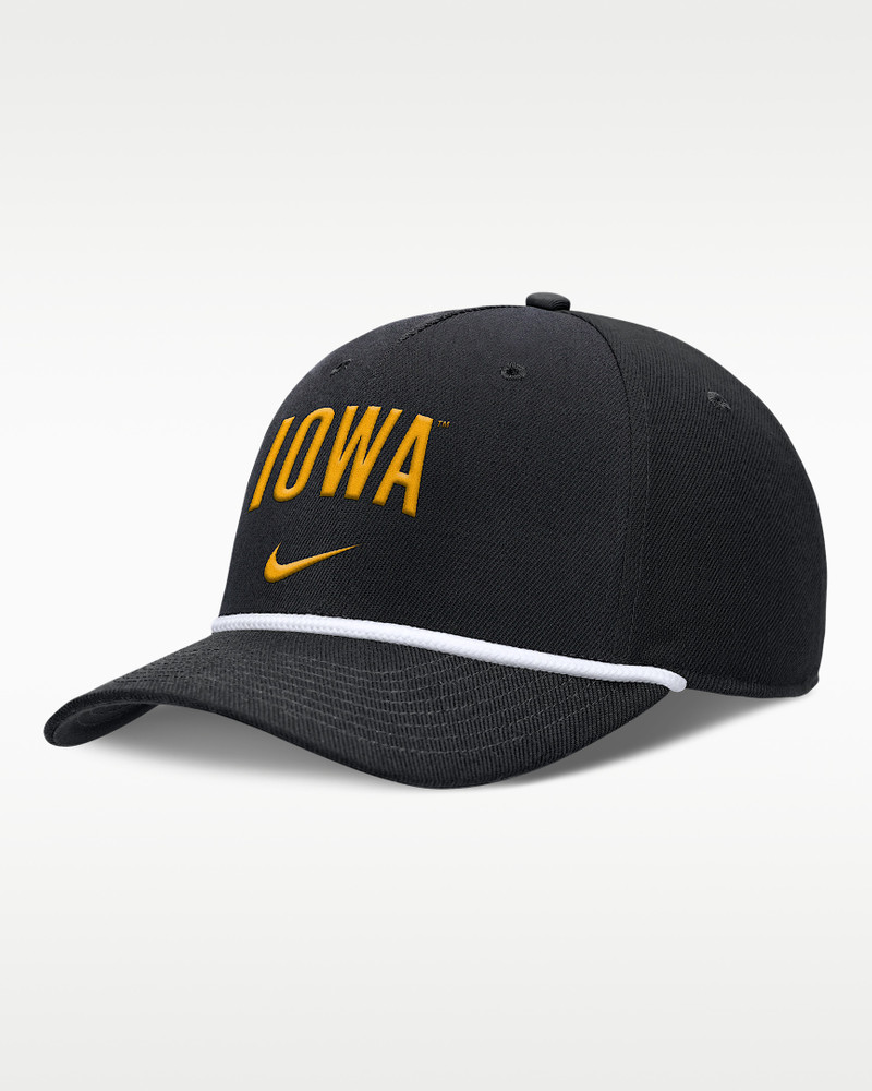 Iowa Primetime Rise Campus Men's Nike College Adjustable Hat 1