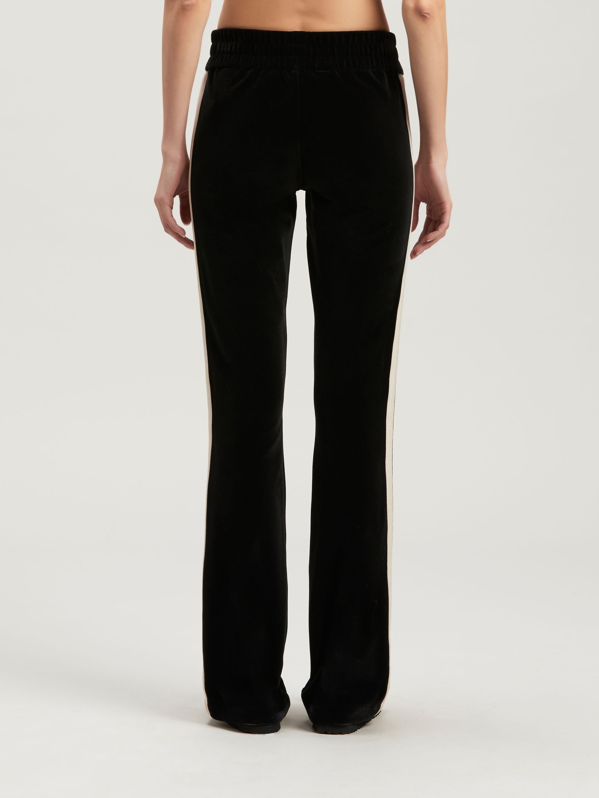 Velvet Flare Track Pants - 5