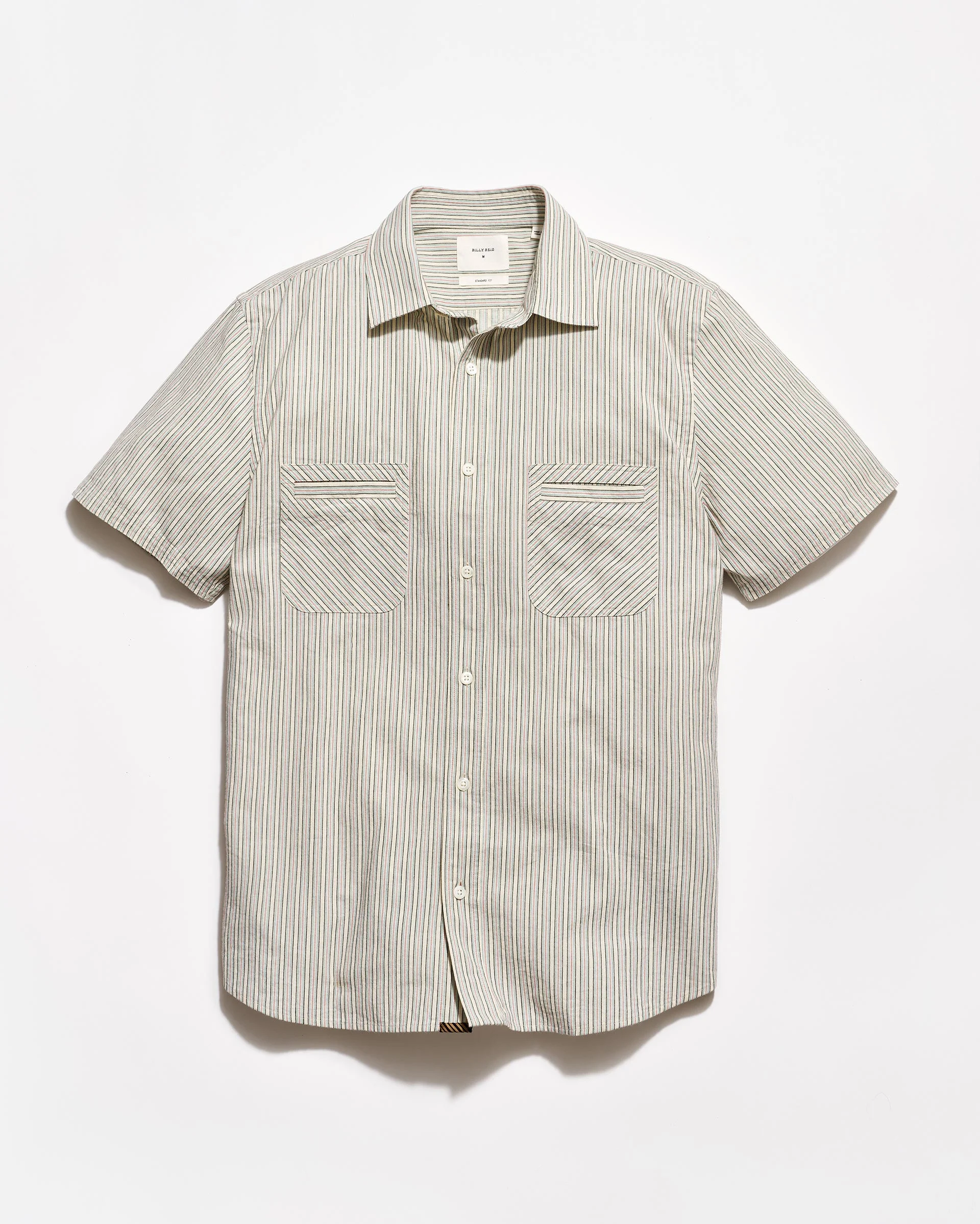 Short Sleeve Dobby Stripe Donelson Shirt - 1