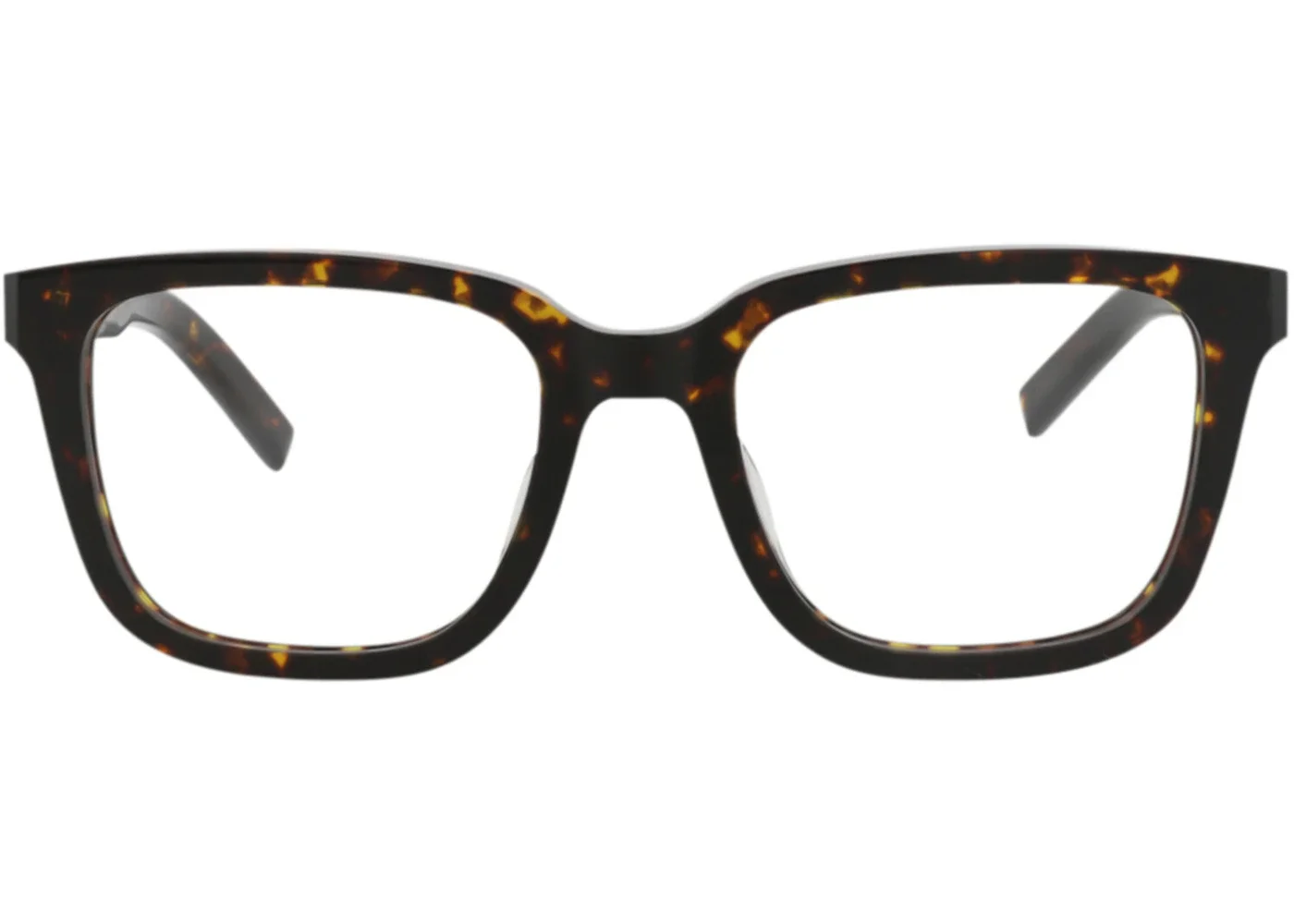 Berluti Square-Frame Acetate Optical Frames Havana Havana Transparent (BL50021U-53-052) - 1