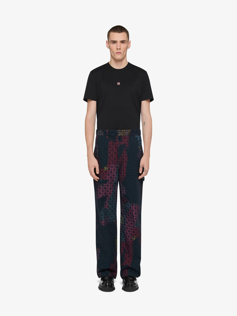 Givenchy MULTICOLOR JEANS IN DENIM MONOGRAM 72 outlook