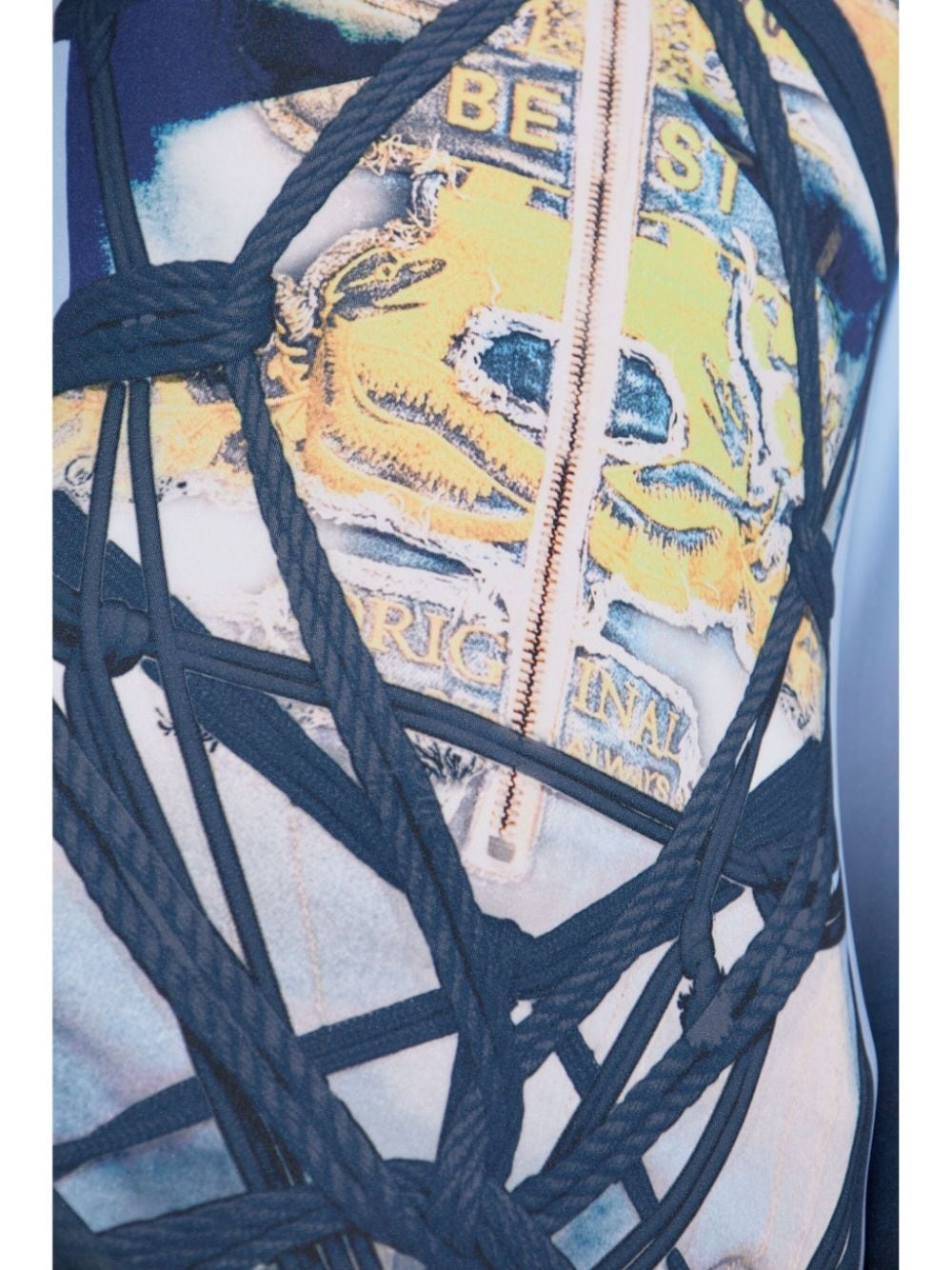 graphic-print maxi dress - 5