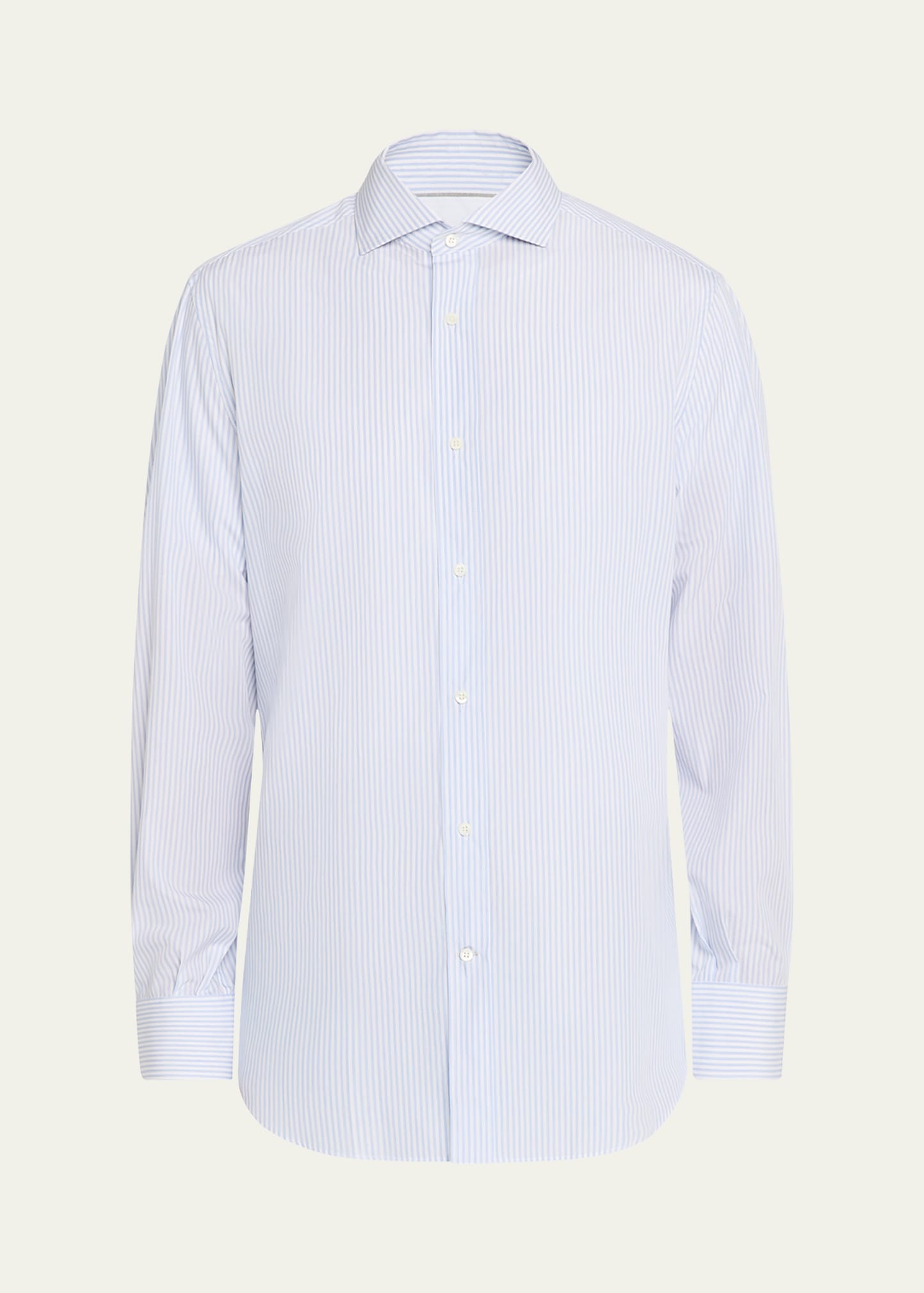 Men's Modern-Fit Stripe Dress Shirt - 1