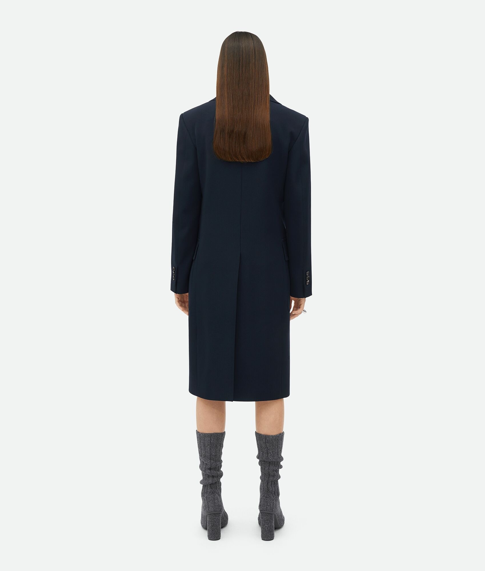 Wool Gabardine Coat - 3