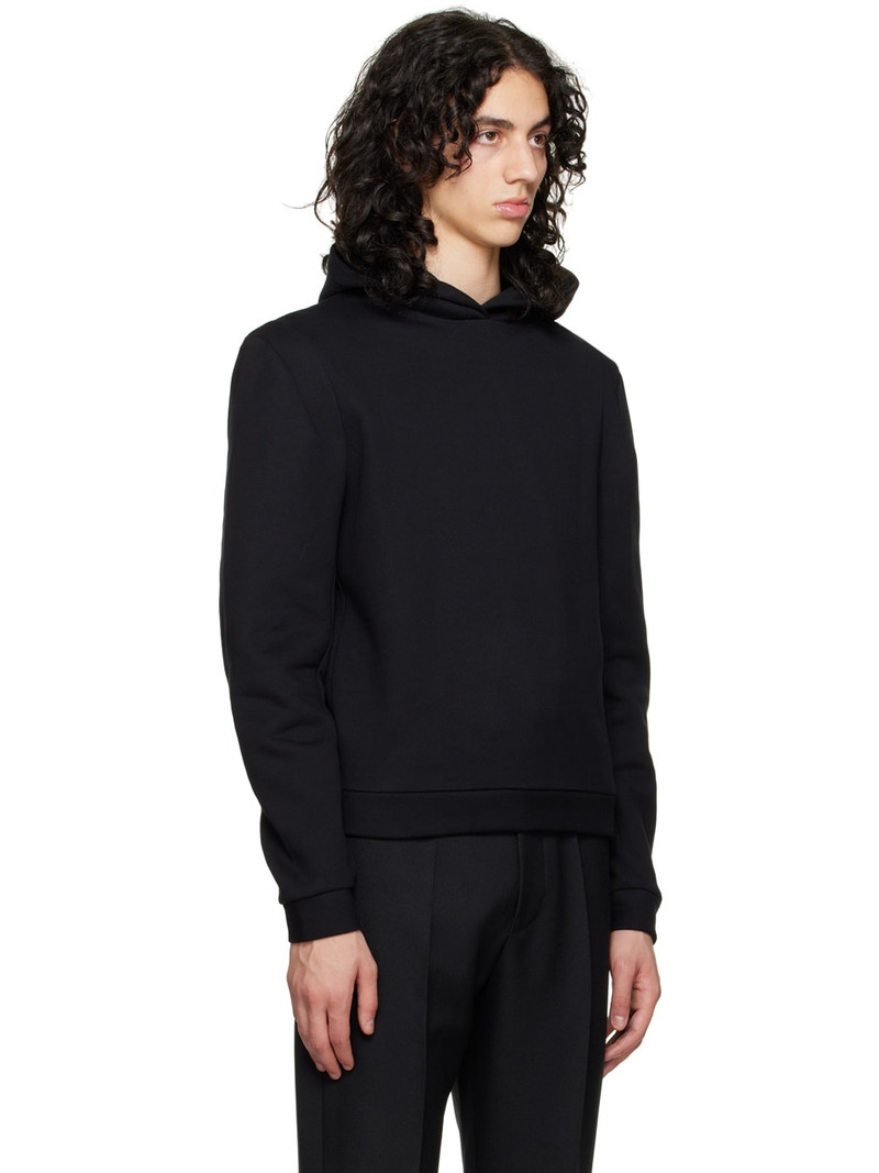 Black Embroidered Hoodie 2