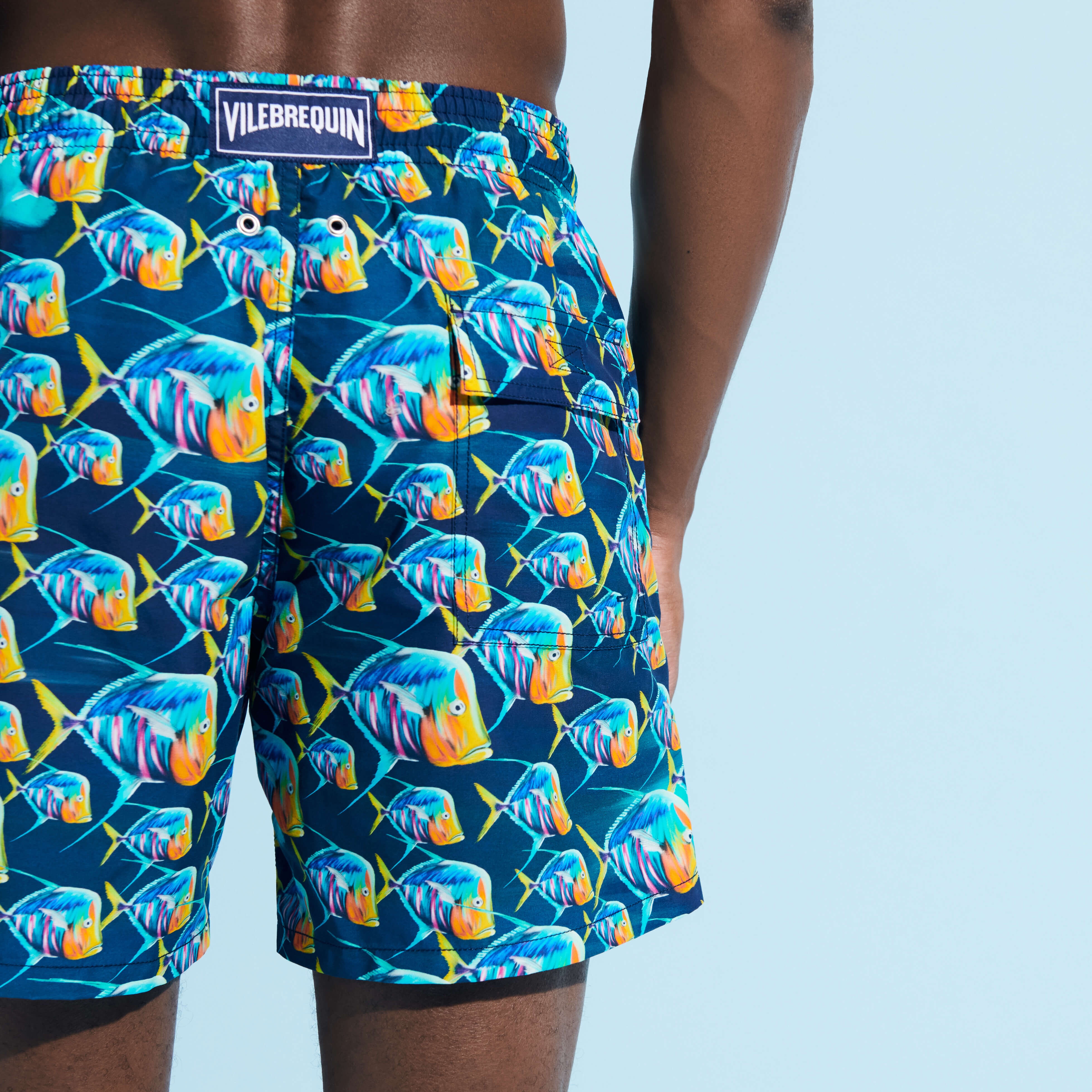 Men Swim Trunks Piranhas - 5