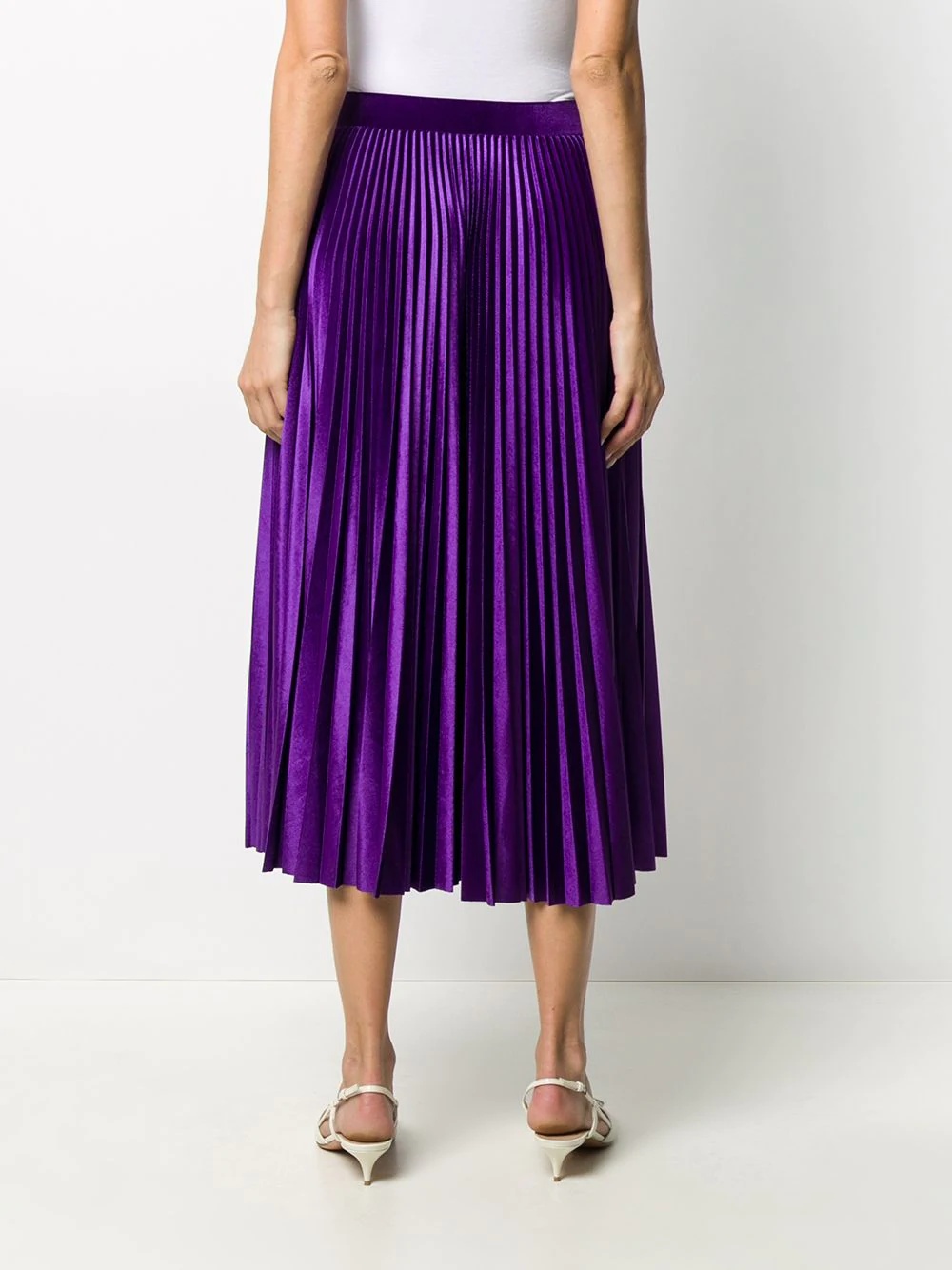 accordion pleat skirt - 4