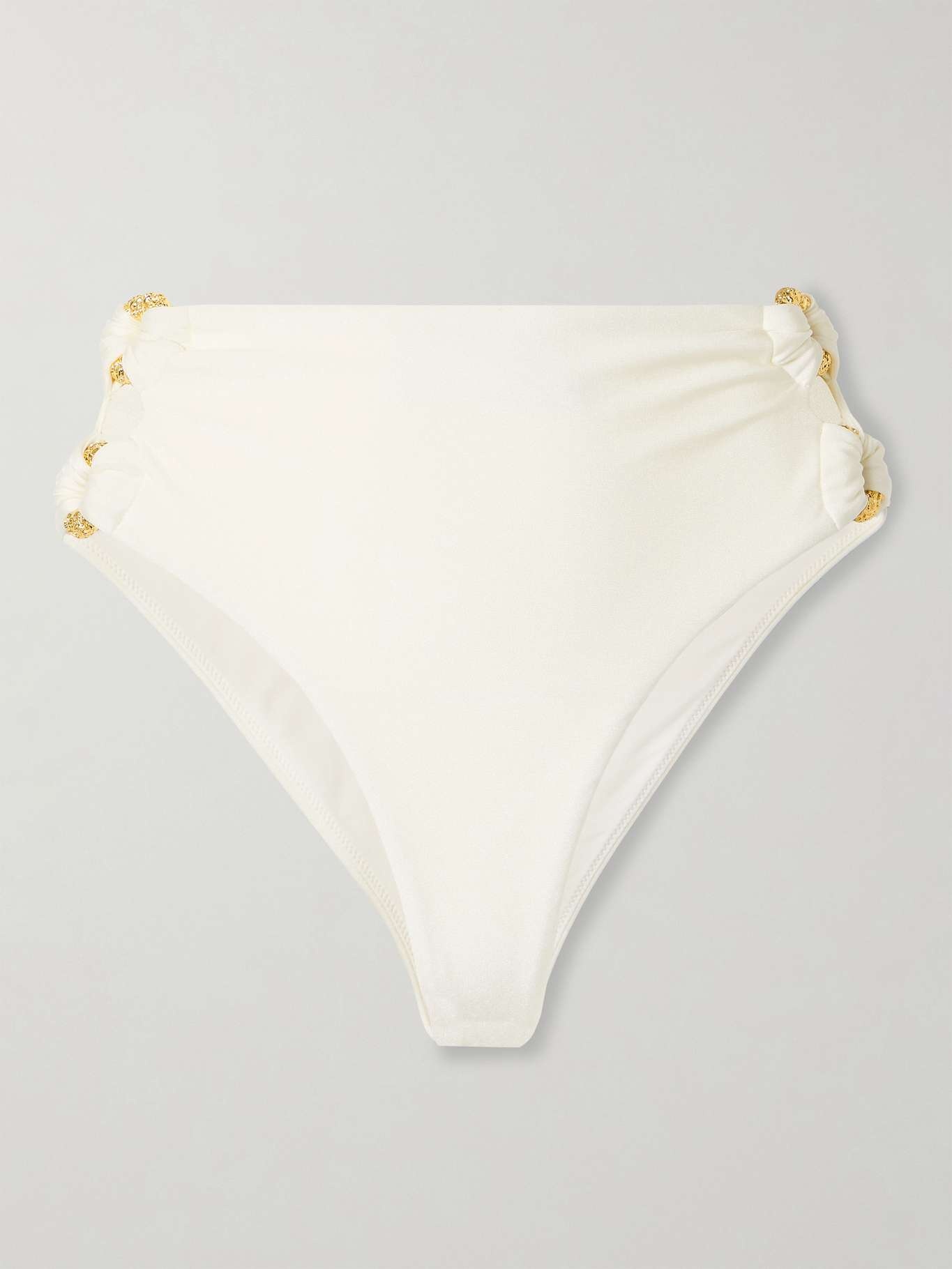 Pisa embellished cutout bikini briefs - 1