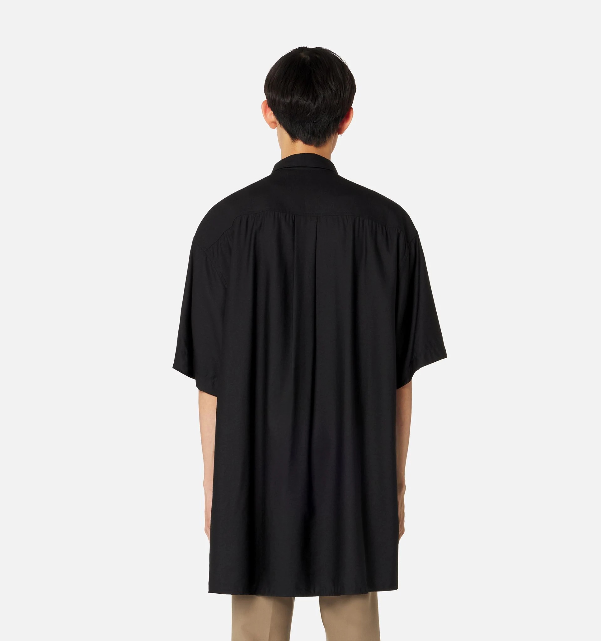 Short-Sleeved Long Shirt - 6