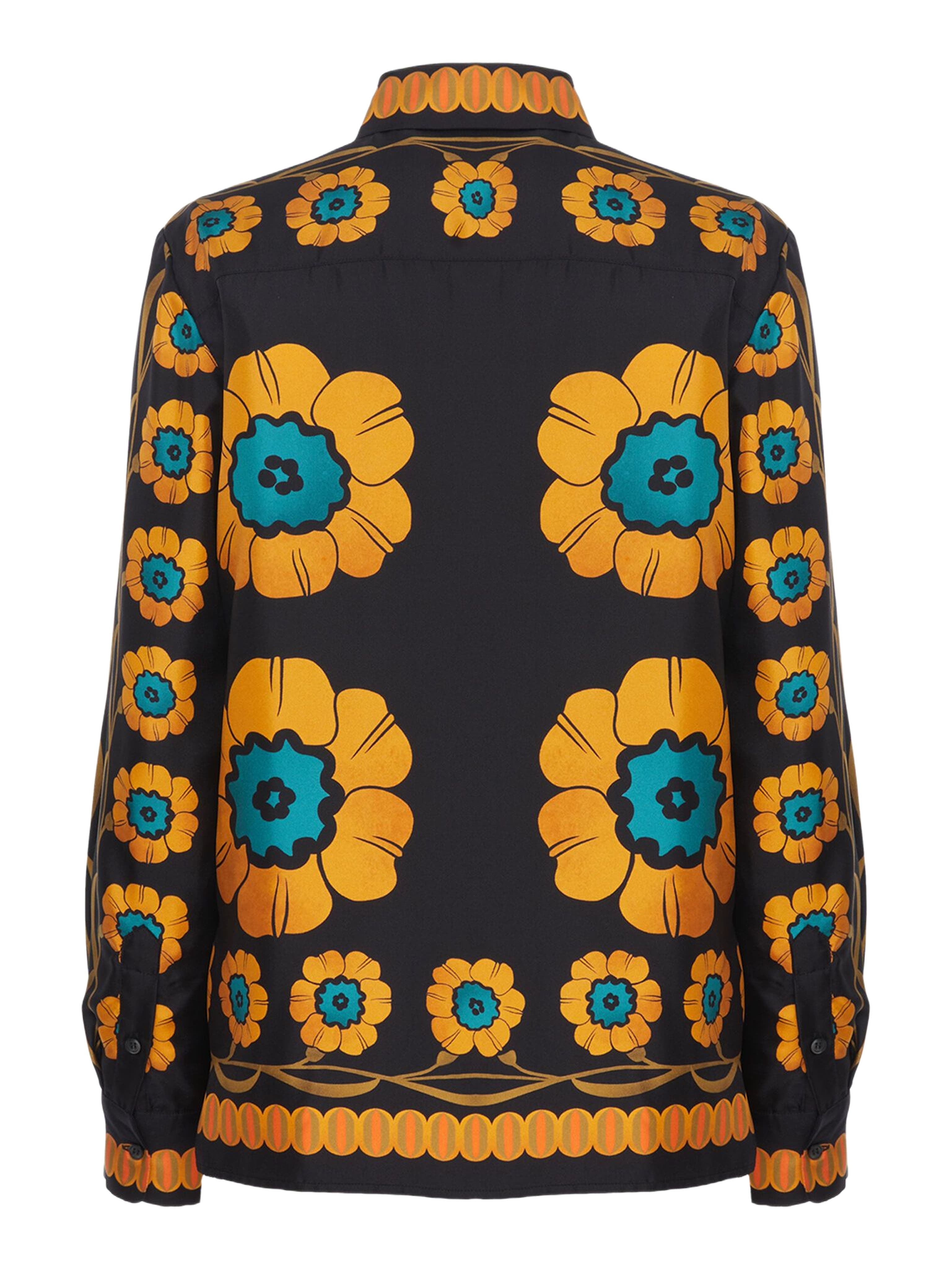 La DoubleJ Boy Shirt Daisychain Placée Orange at Nordstrom - 3