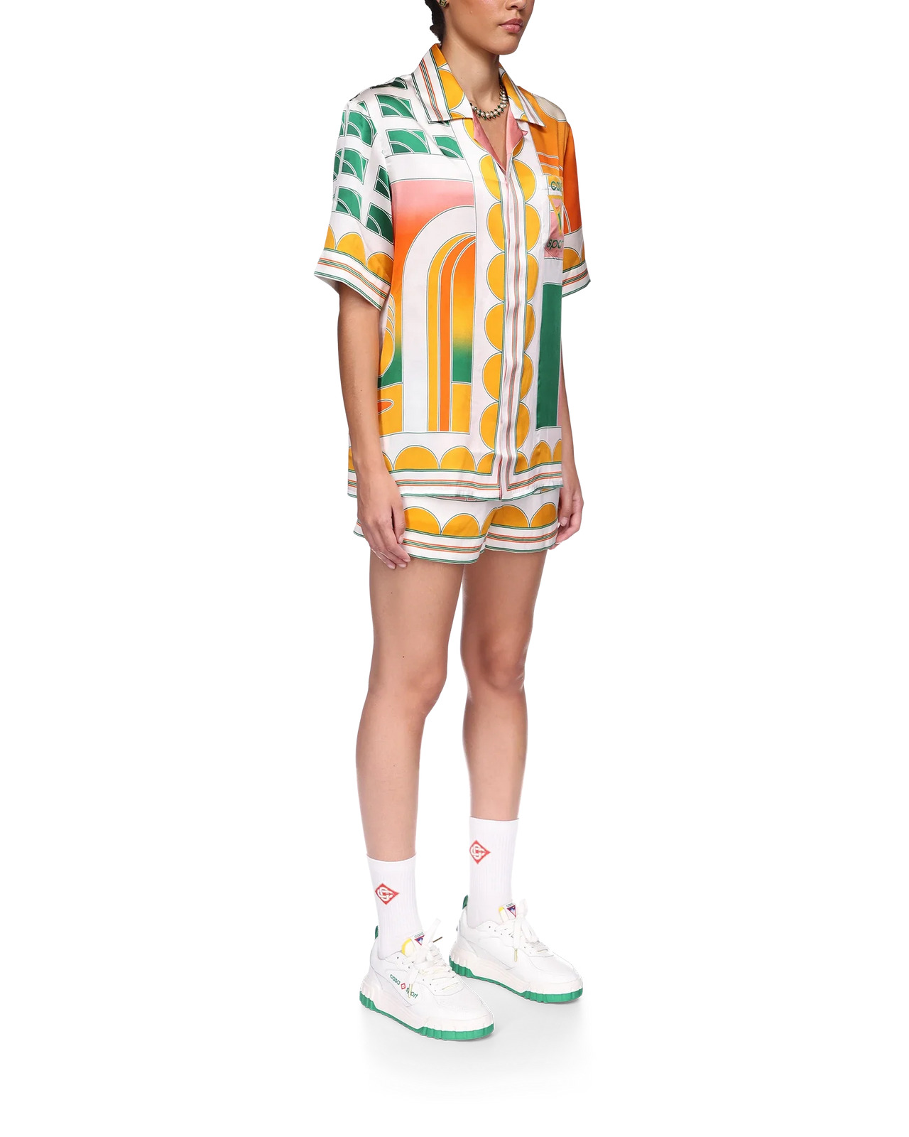 Summer Court Silk Shirt | Casablanca Paris - 5
