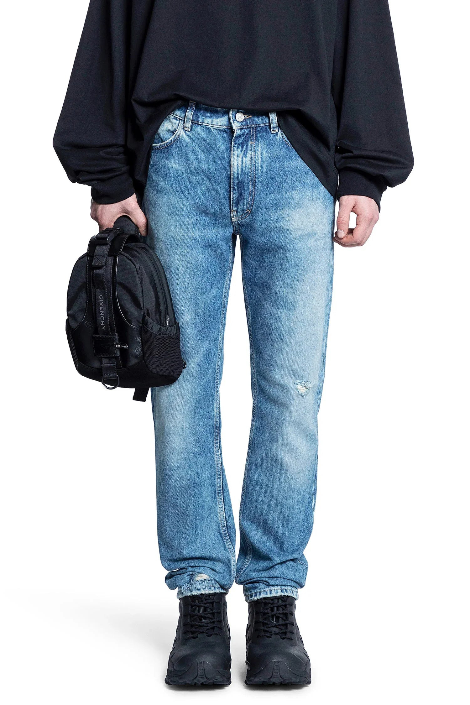 Distressed-5-Pocket-Slim-Fit-Jeans - 6
