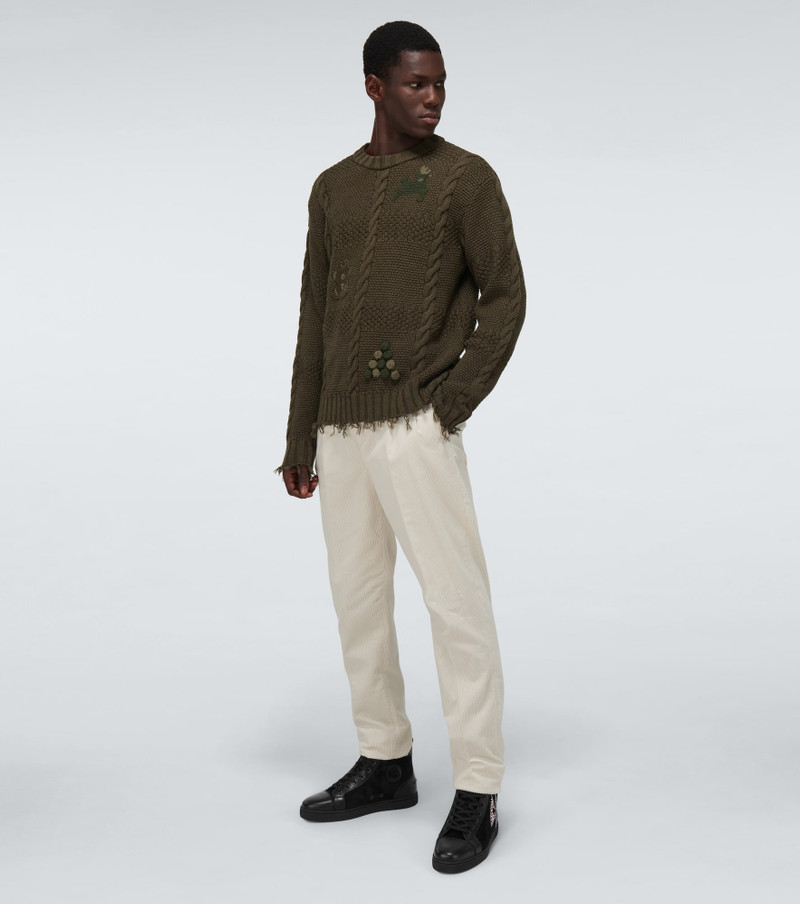 Christian Louboutin Lou Oui Flat high-top sneakers outlook