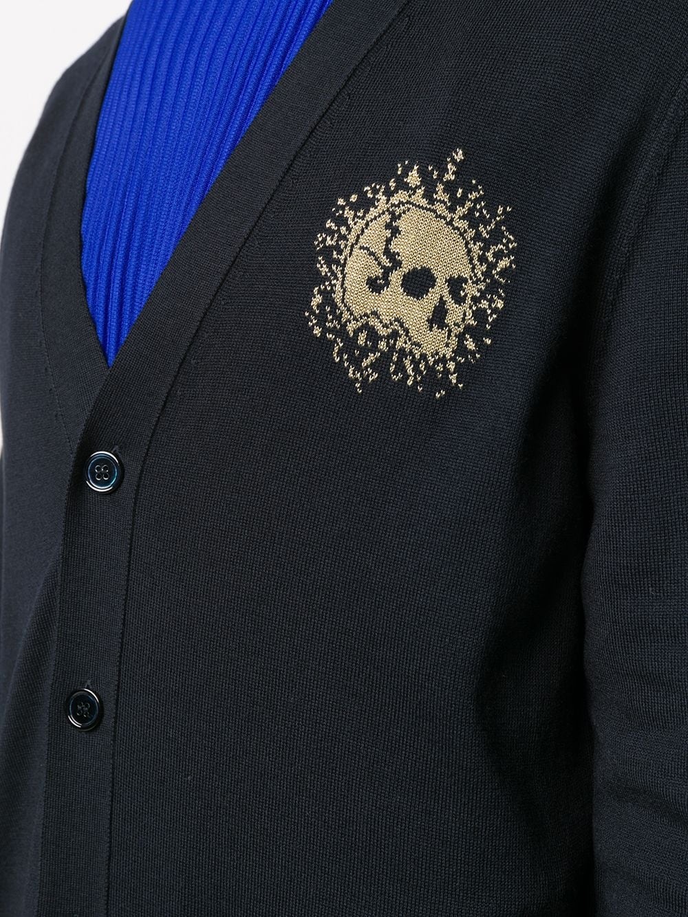 Exploded Mini Skull cardigan - 5