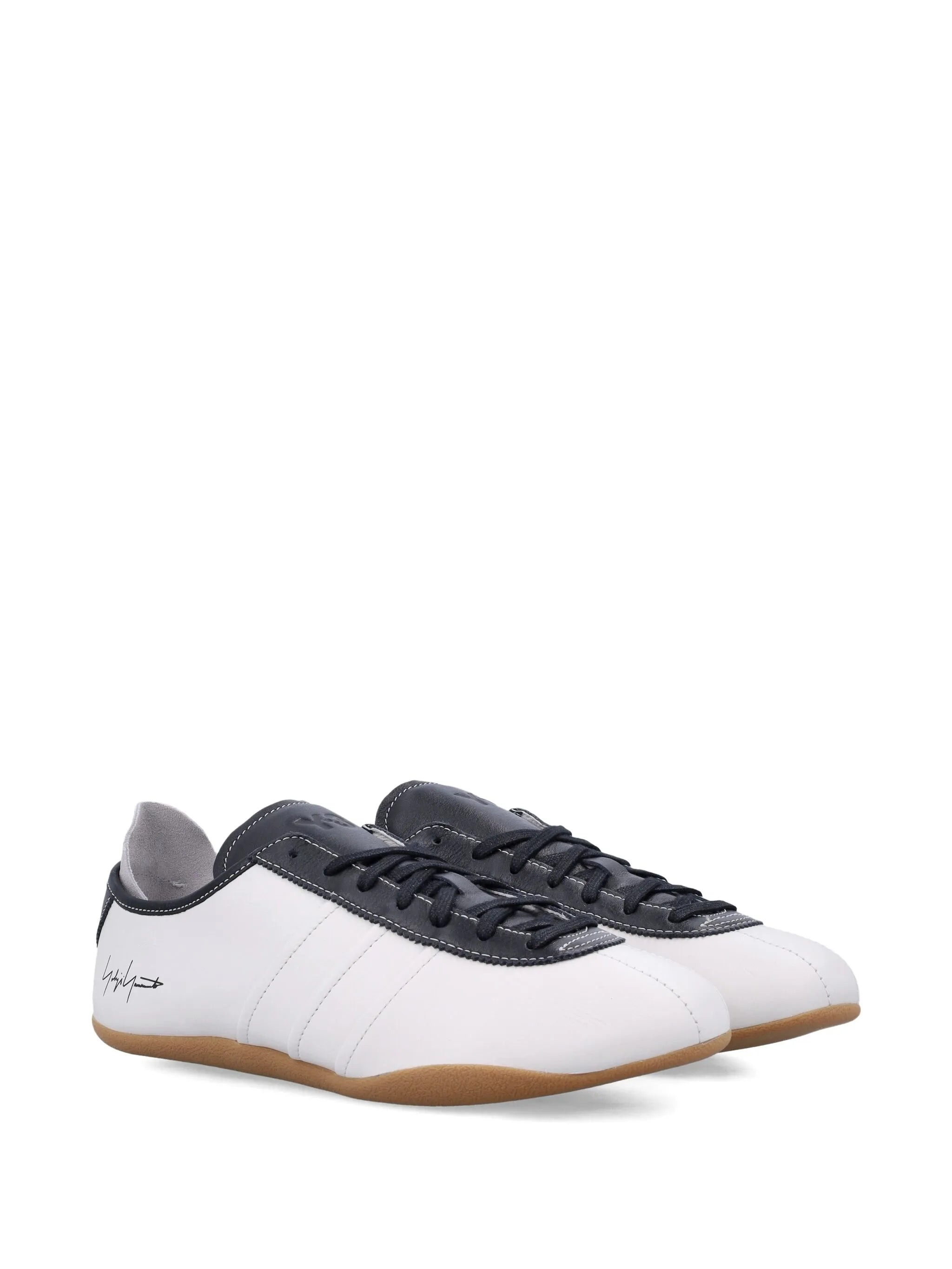 Y-3 Tokyo Leather-panelled Lace-up Sneakers - 4