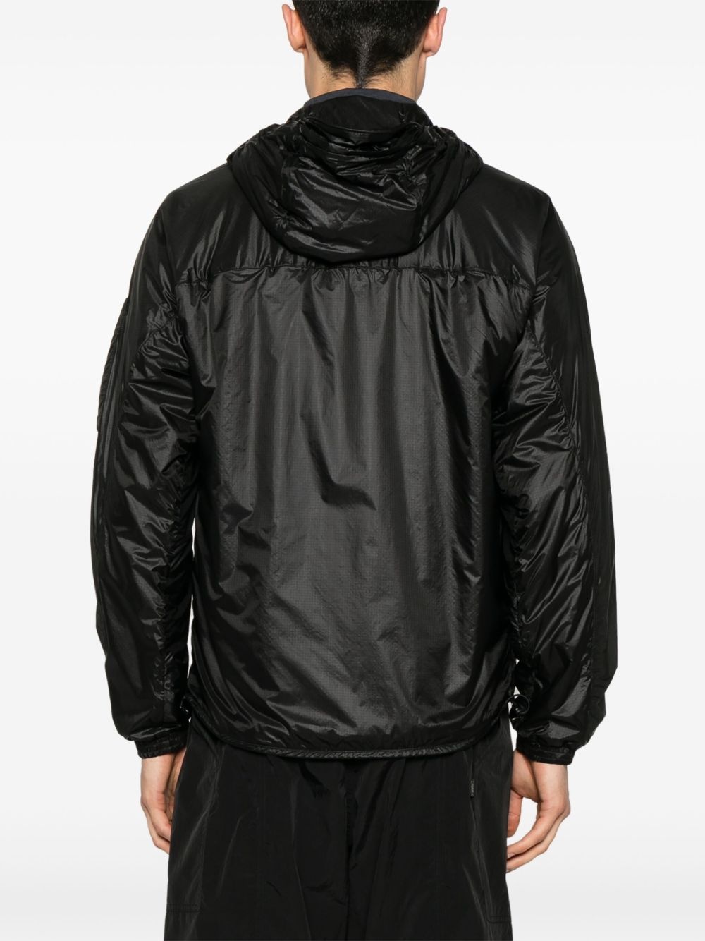 Lens-detail hooded jacket - 4