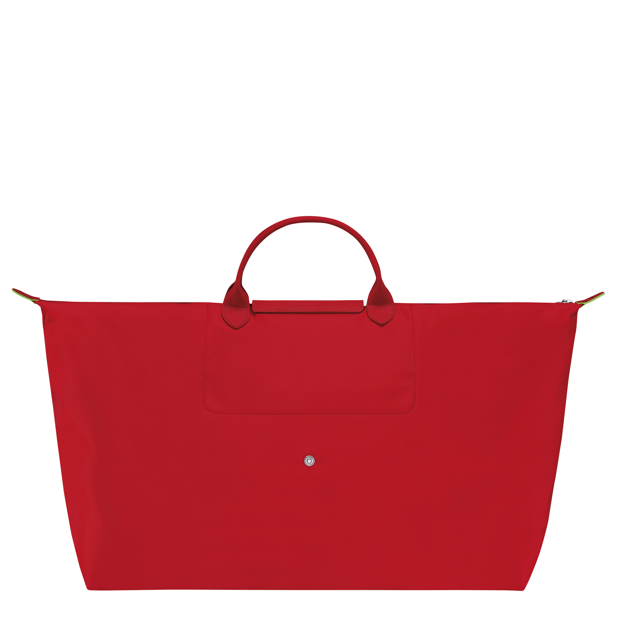 Le Pliage Green M Travel bag Tomato - Recycled canvas - 3