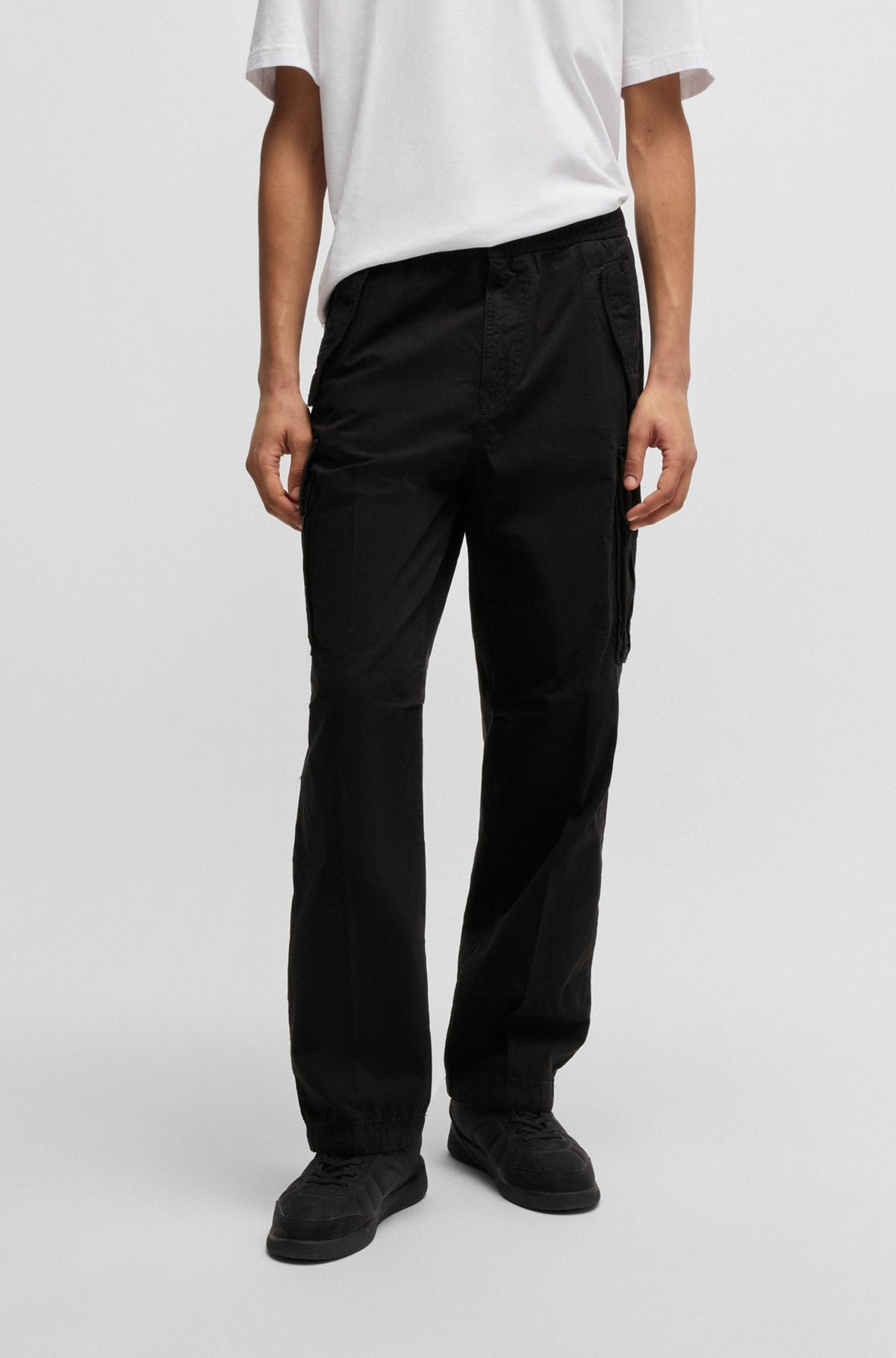 BAGGY-FIT CARGO TROUSERS IN RIPSTOP COTTON - 2