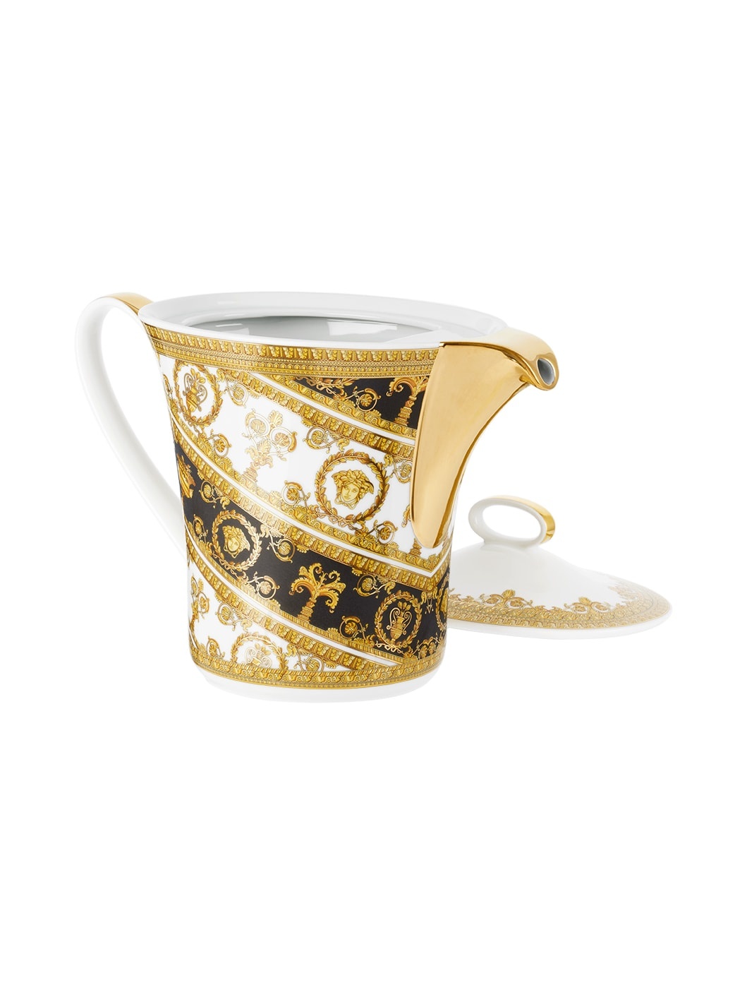 White Rosenthal 'I Heart Baroque' Teapot - 2
