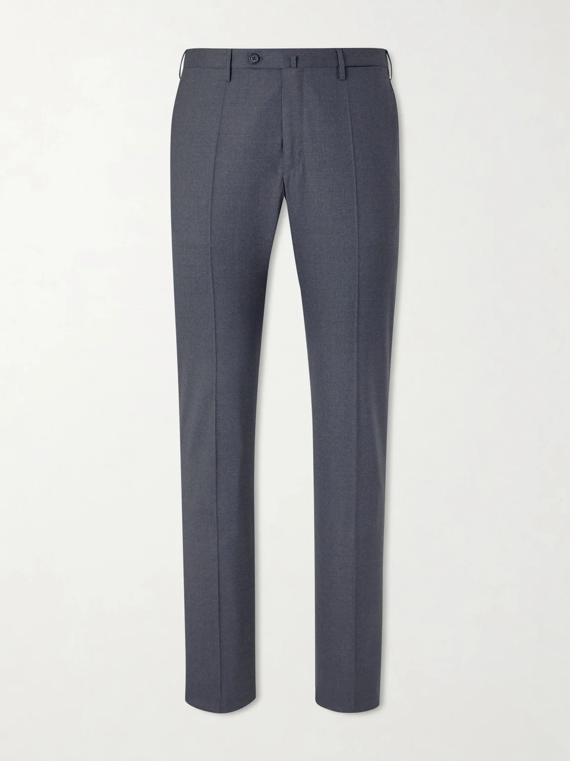 Slim-Fit Wool Trousers - 1