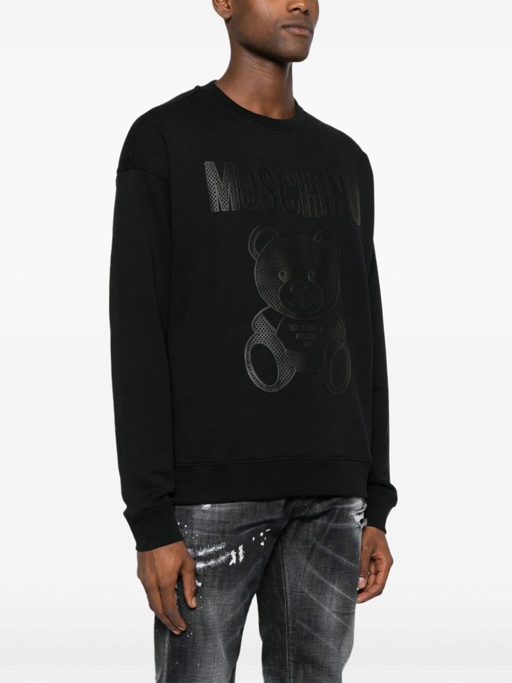 graphic-print cotton sweatshirt - 3