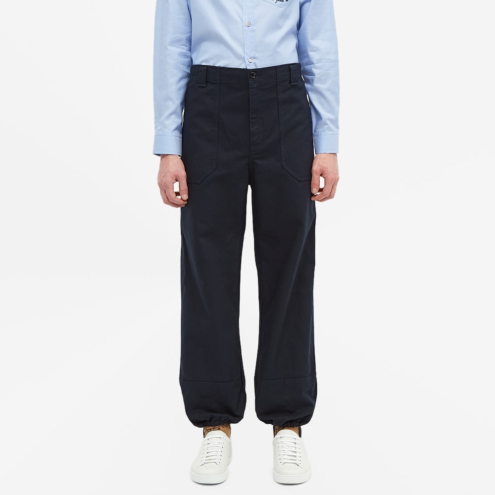 Gucci Logo Patch Loose Pant - 4