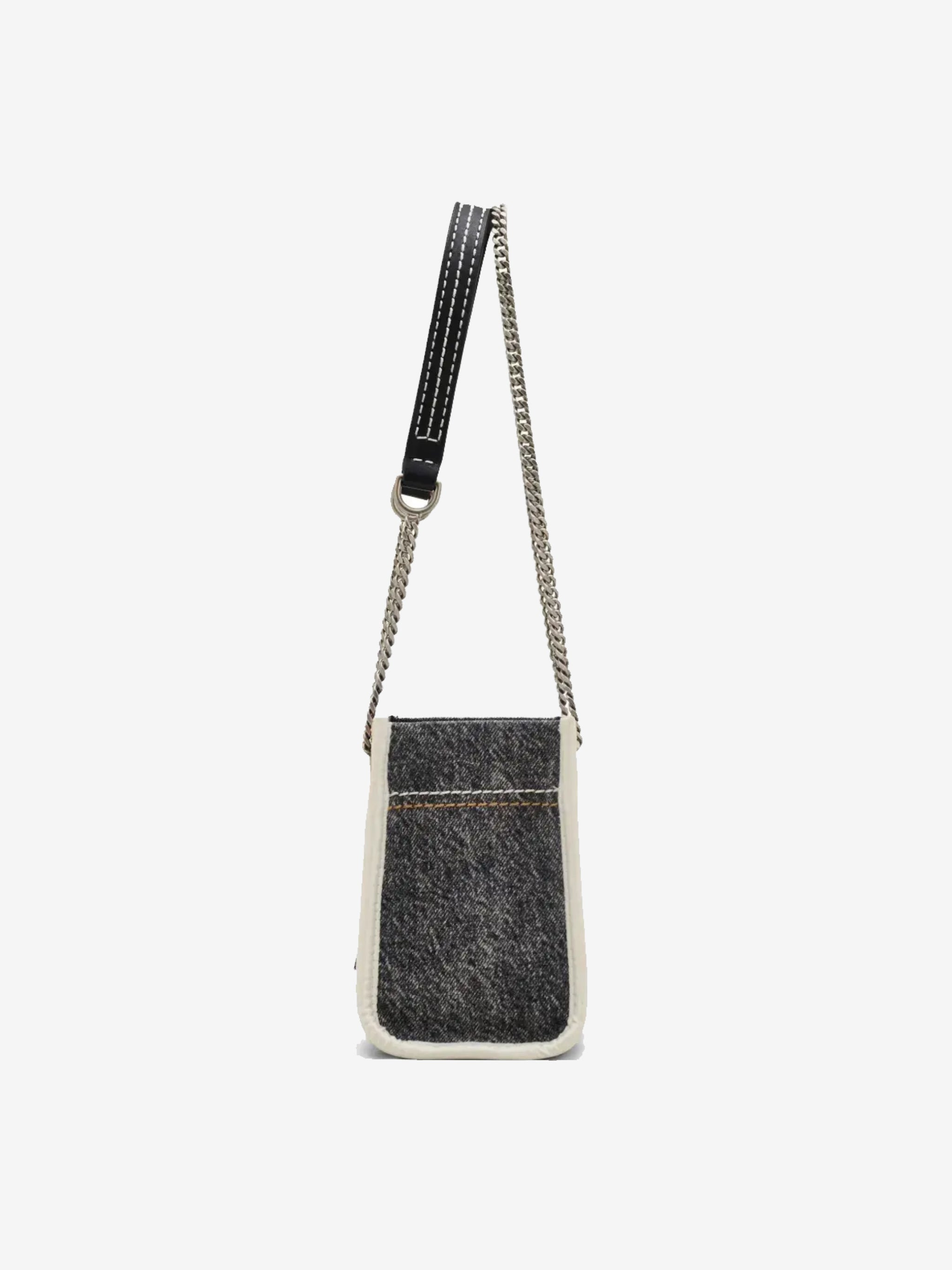 MARC JACOBS - Women The Denim Chain Crossbody Tote Bag - 3