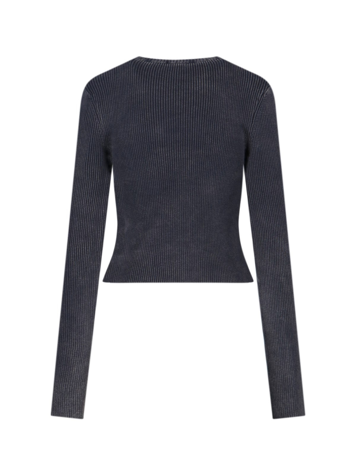 'M-ANCHOR-A' KNIT CROP TOP - 2
