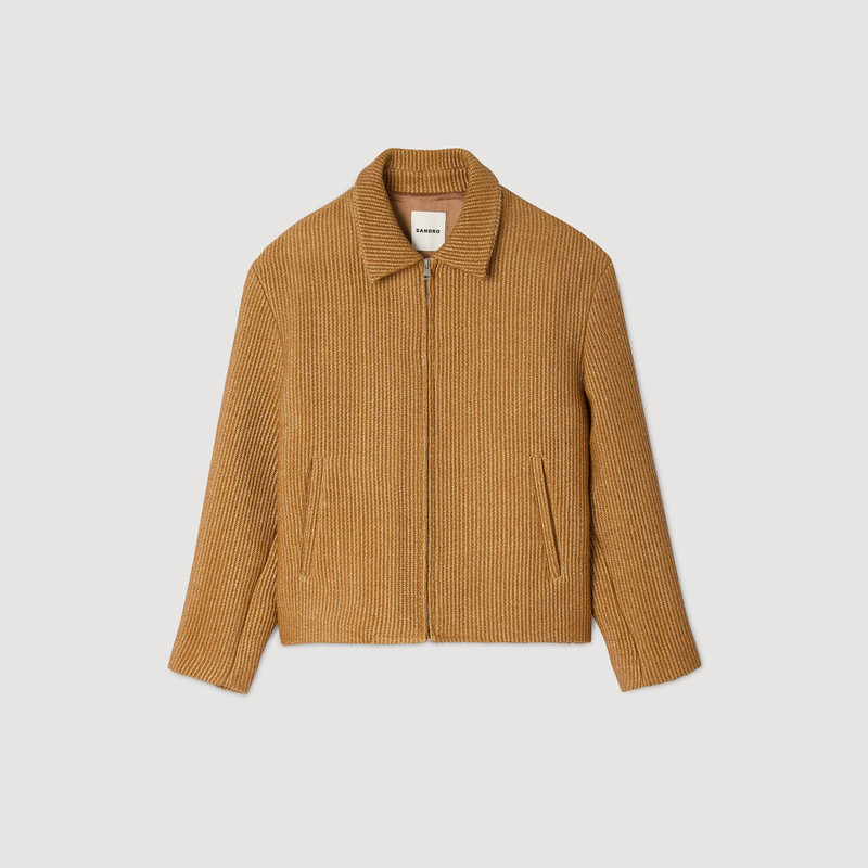 WOVEN RAFFIA JACKET 1
