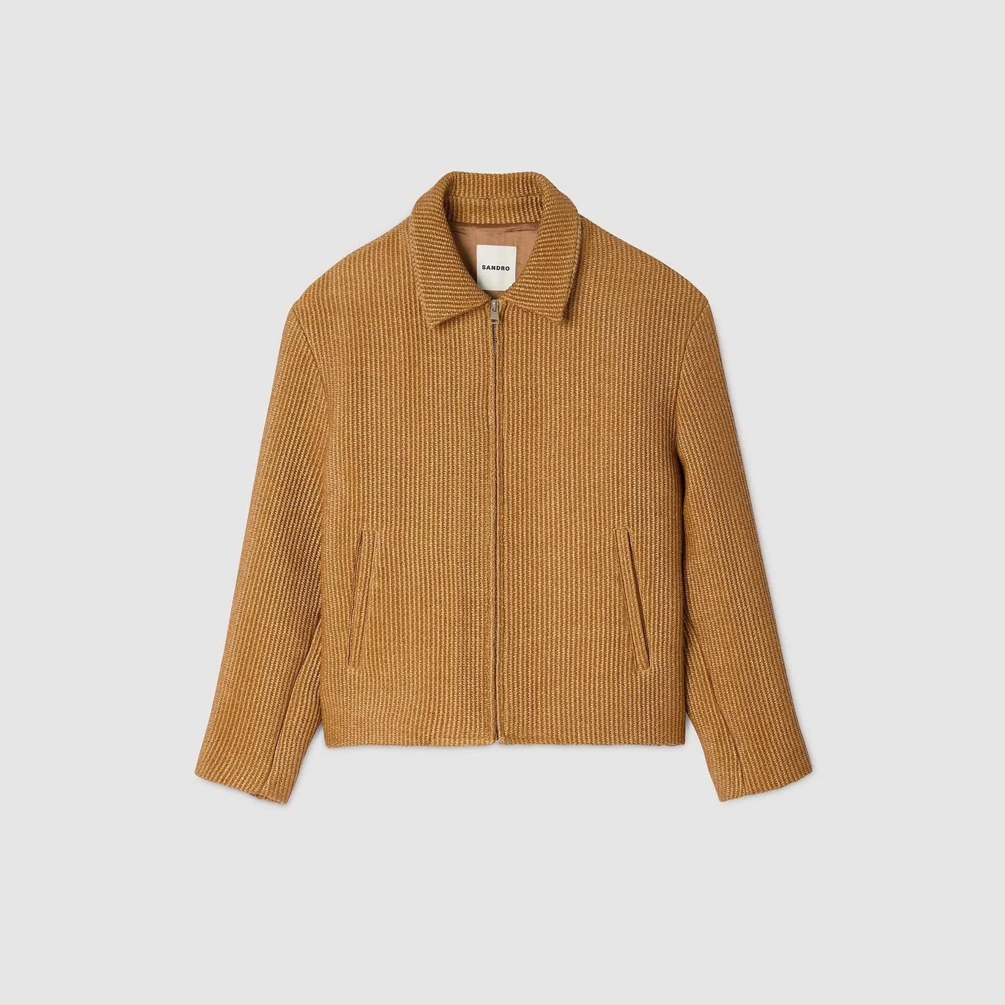 WOVEN RAFFIA JACKET - 1