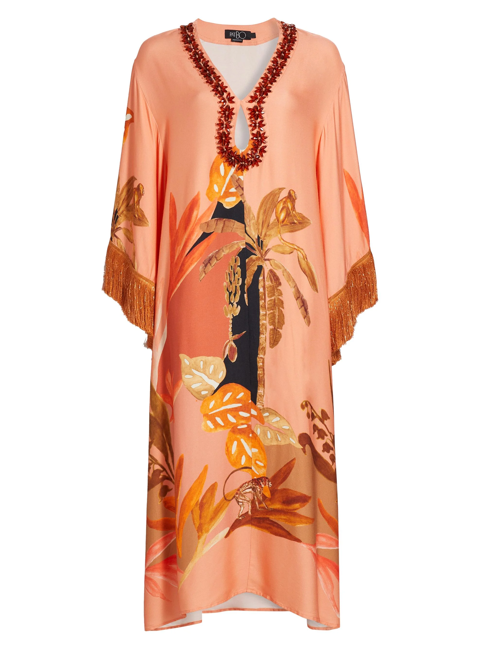 Women's Bananier Caftan Maxi Dress - Peach - 1