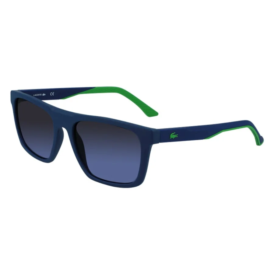 Lacoste Blue Square Men's Sunglasses L957S 401 56 - 1