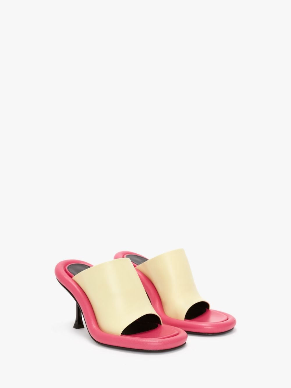 BUMPER-TUBE LEATHER MULES - 2