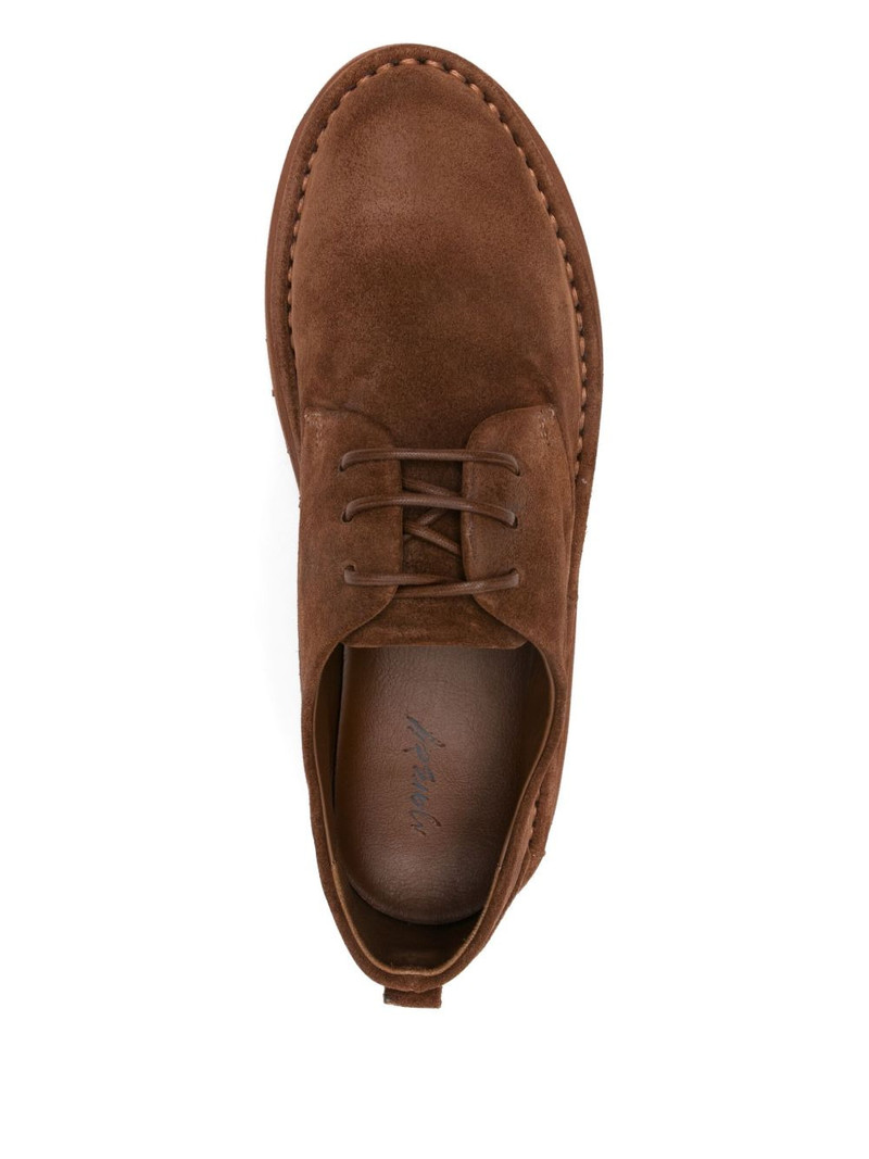 Sancrispa suede derby shoes 4
